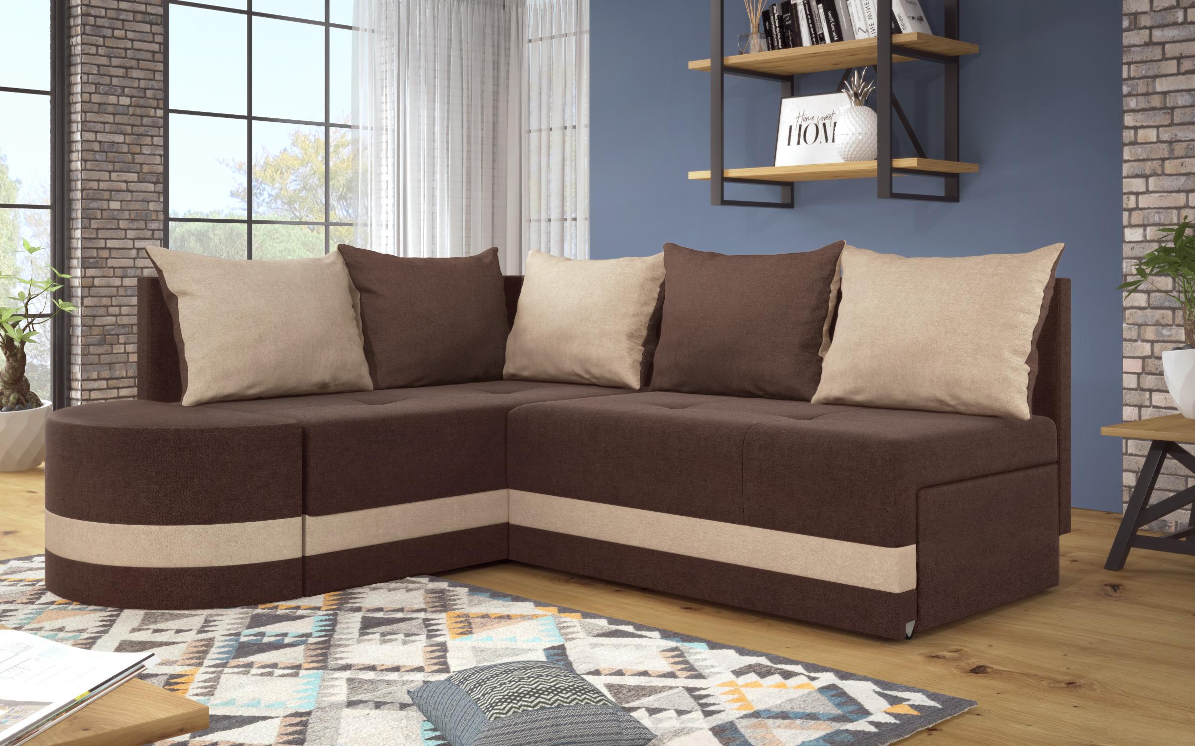 Coltar extensibil Vilian M, maro + bej  3