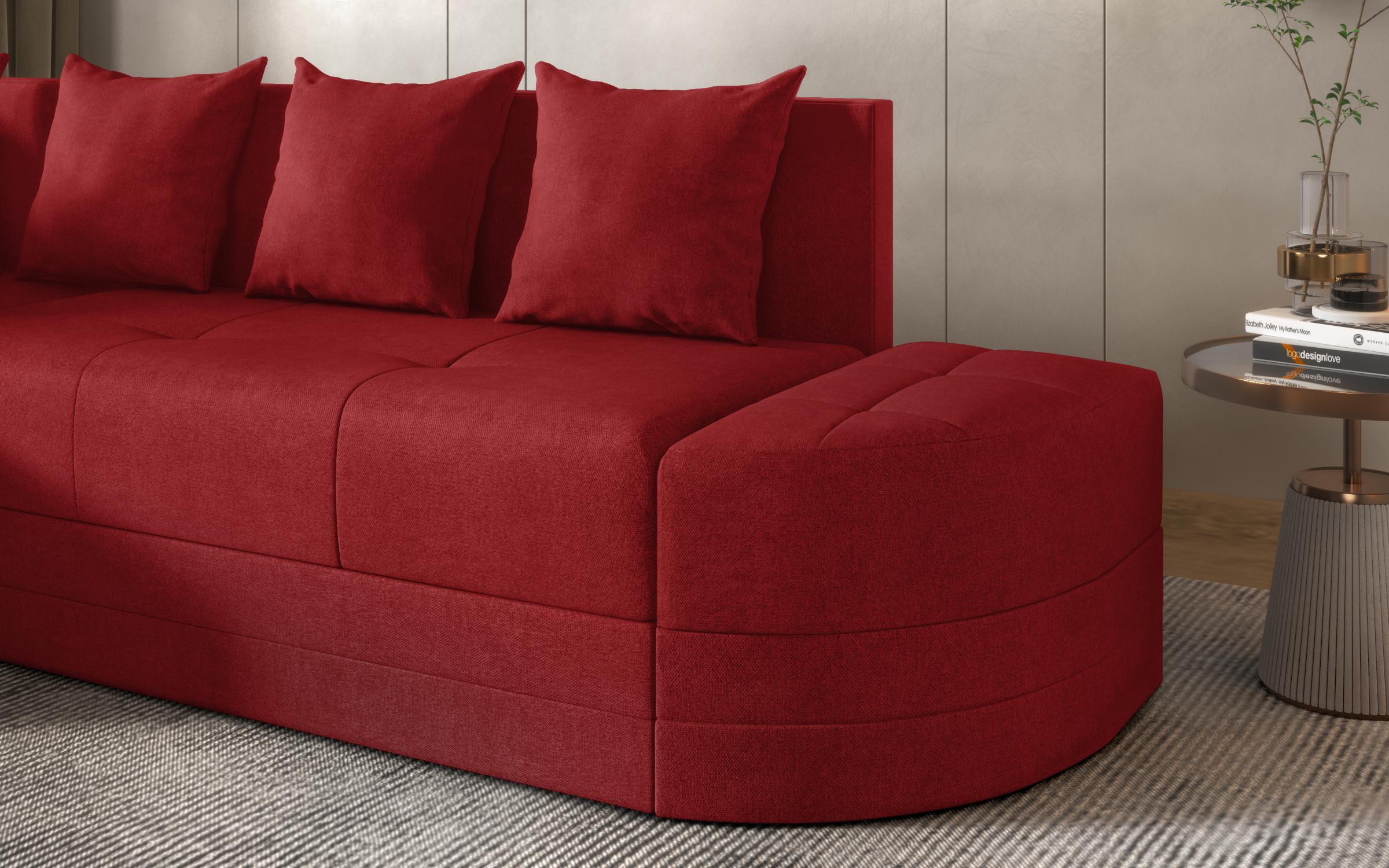 Coltar extensibil Reilly, rosu  4