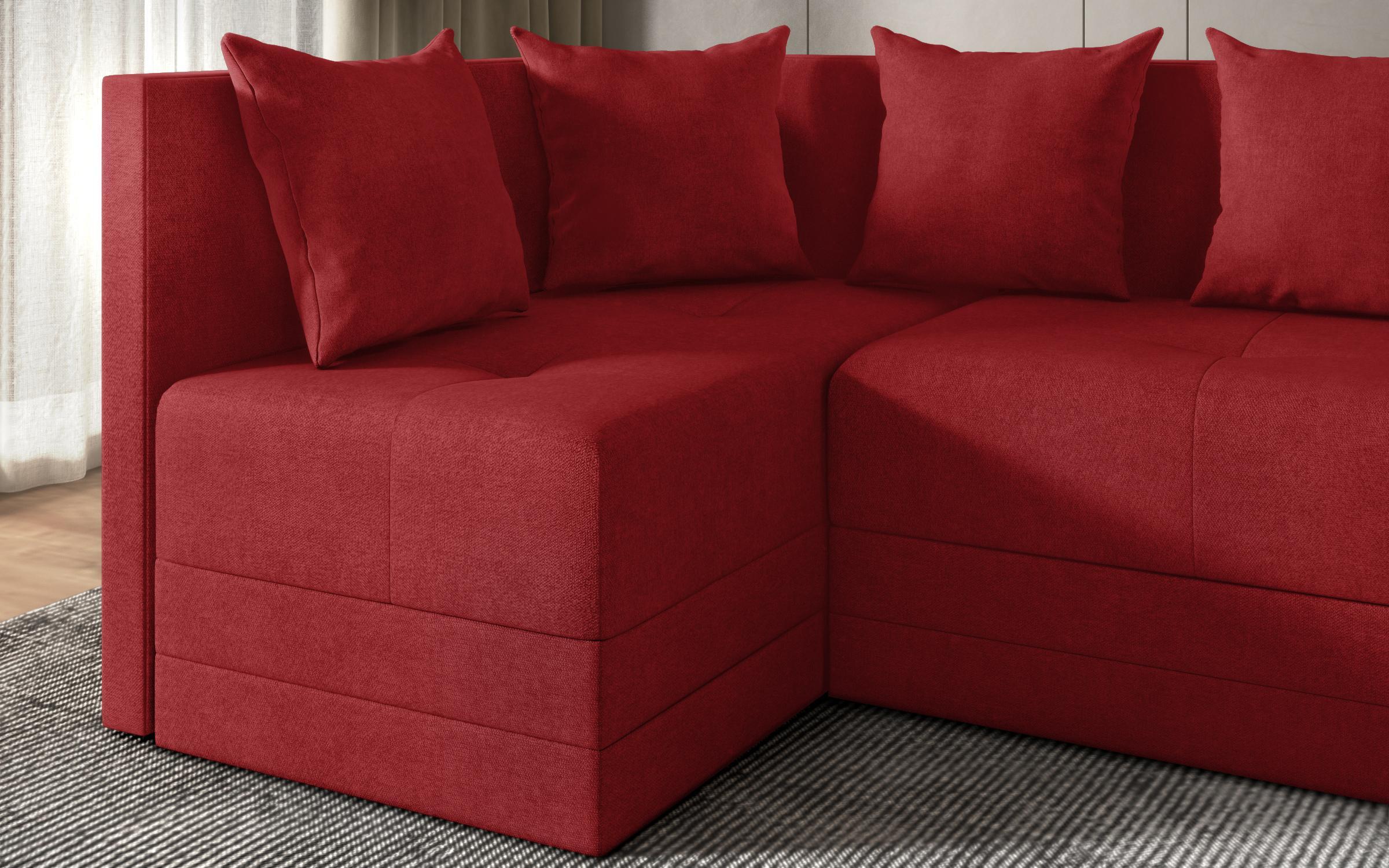 Coltar extensibil Reilly, rosu  5