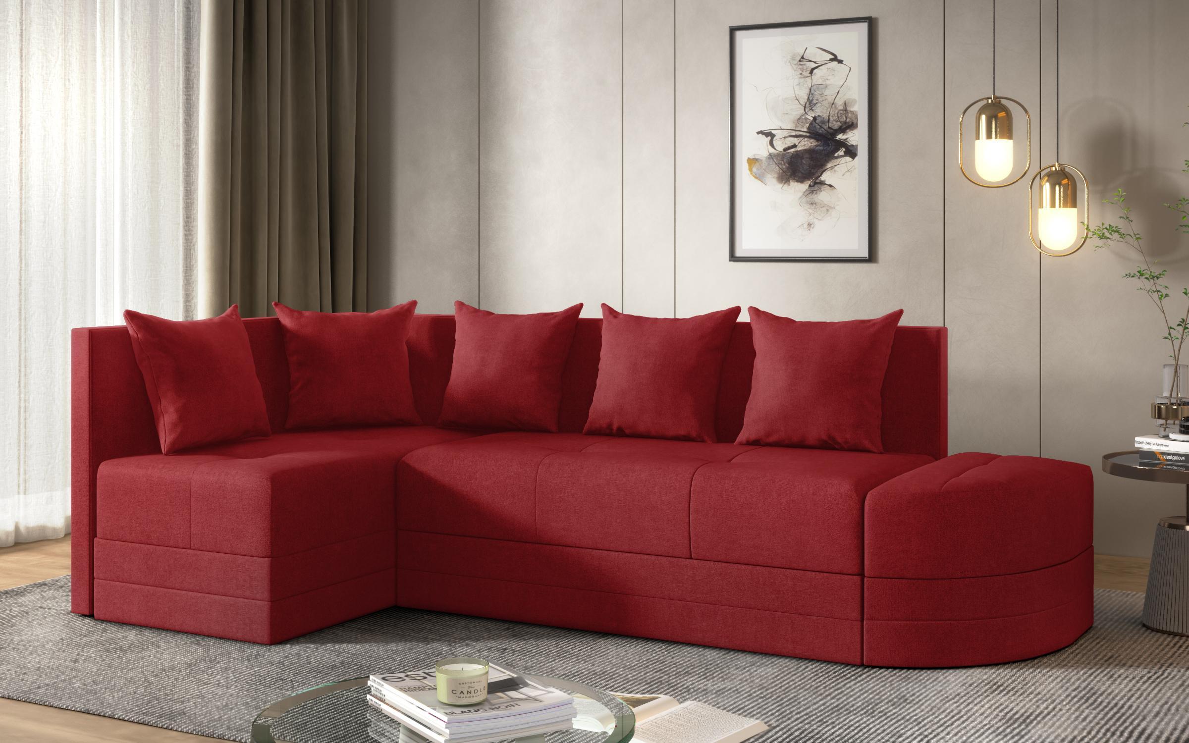 Coltar extensibil Reilly, rosu  3