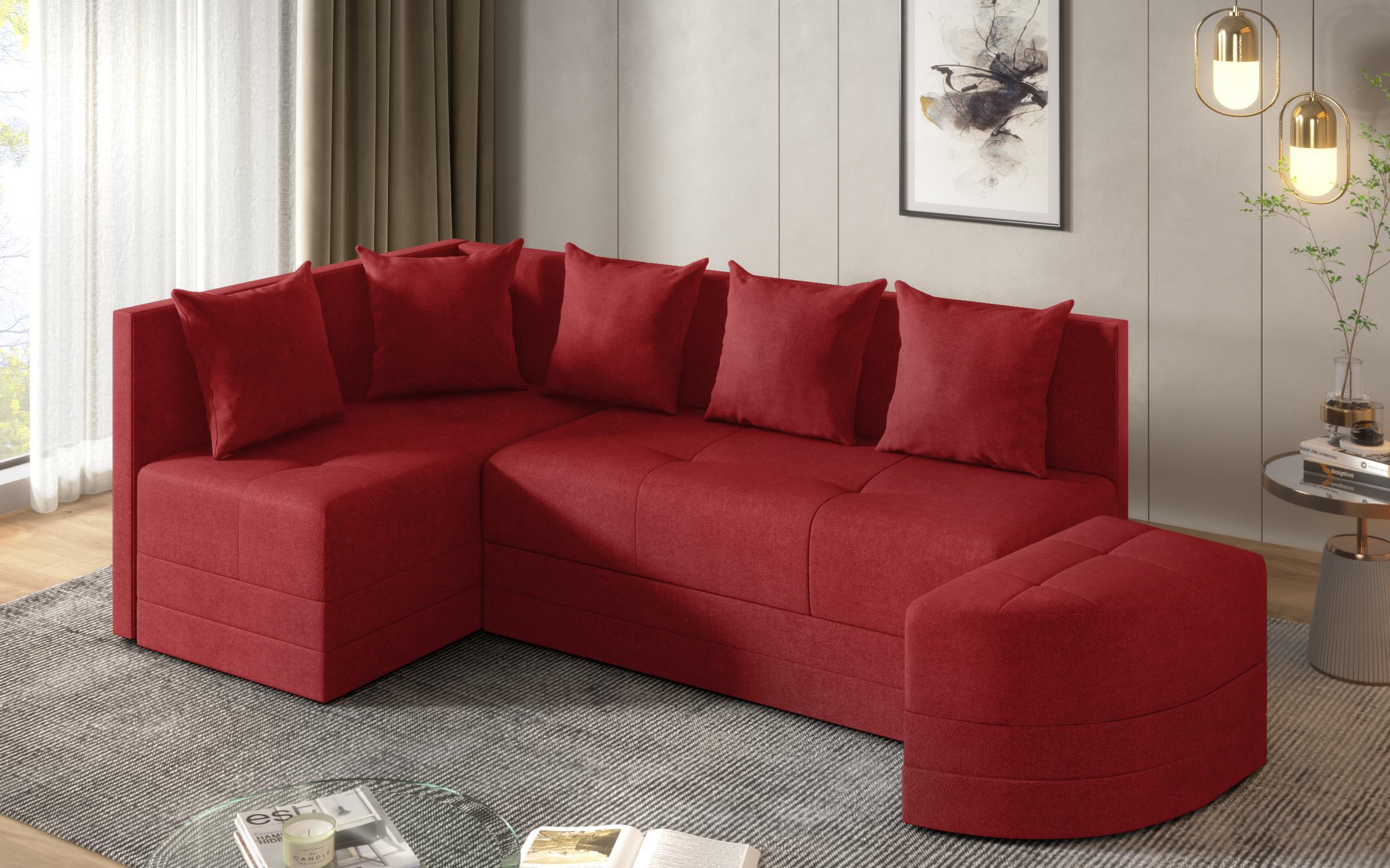 Coltar extensibil Reilly, rosu  7