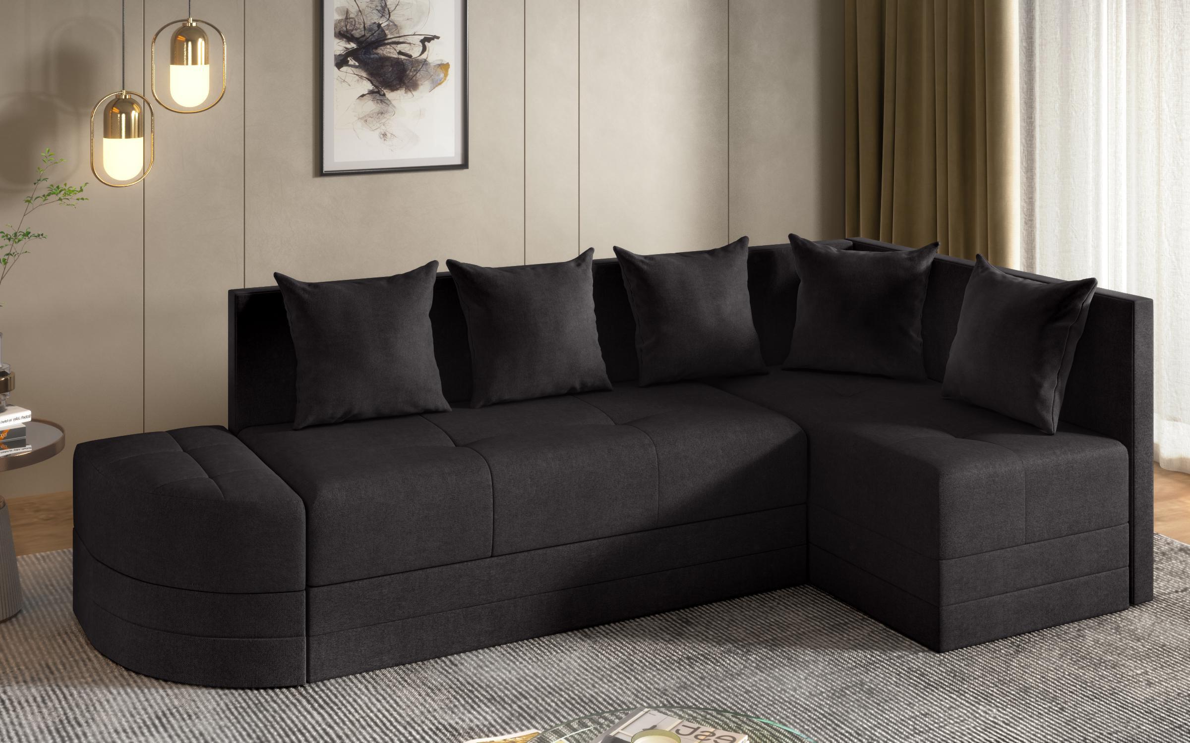 Coltar extensibil Reilly, negru  7