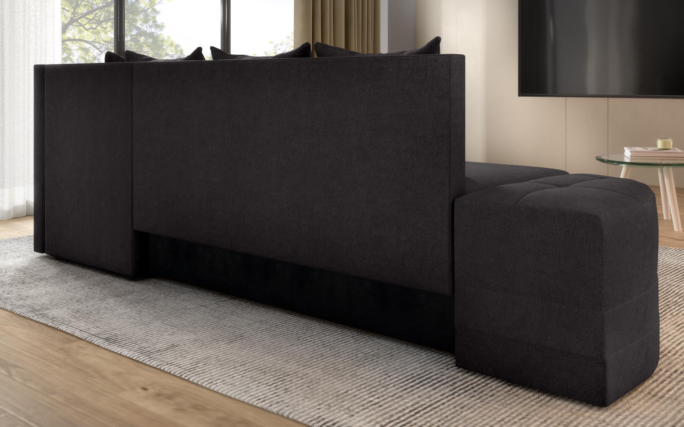 Coltar extensibil Reilly, negru  9