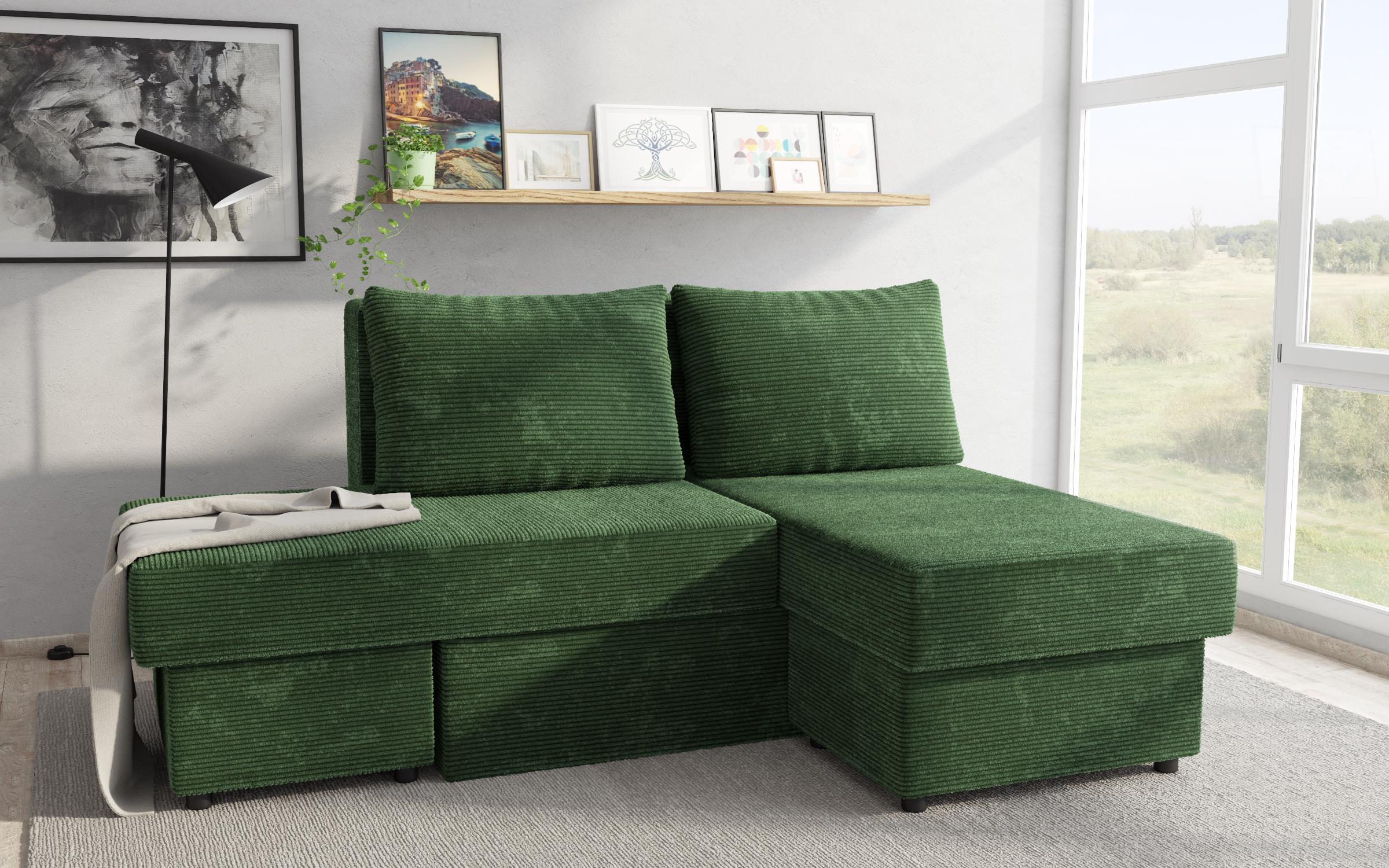 Coltar extensibil Boni, verde  3