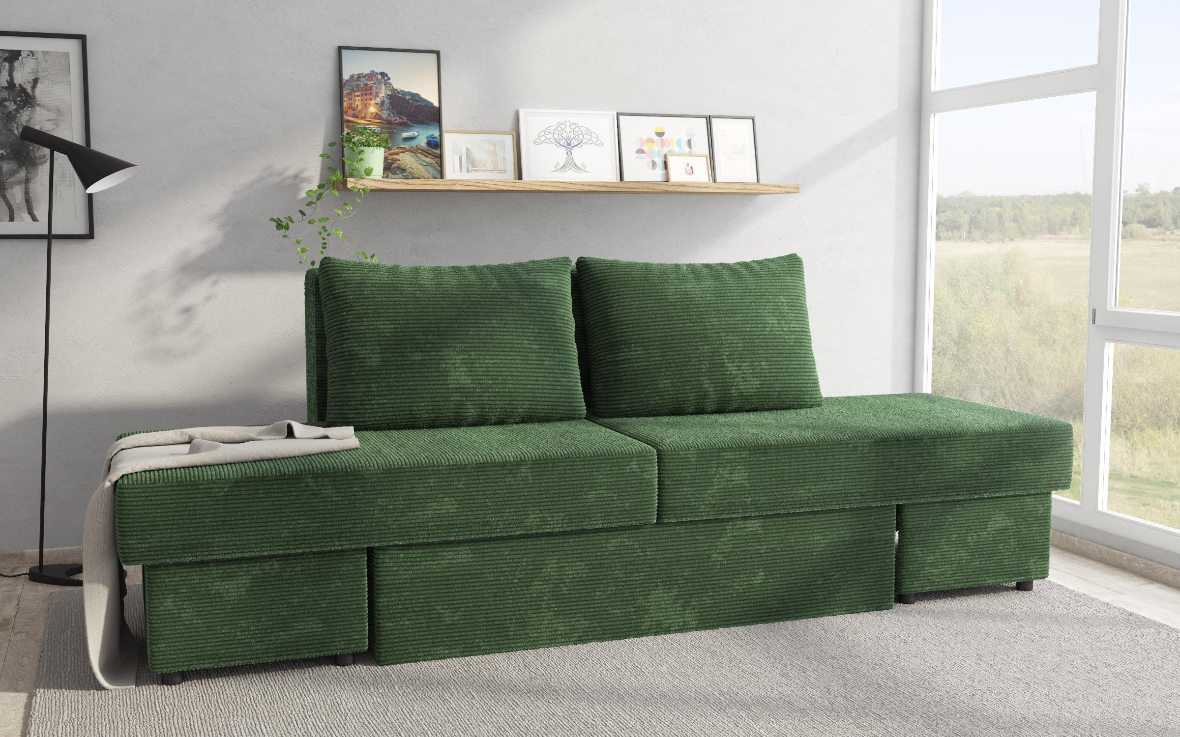Coltar extensibil Boni, verde  4