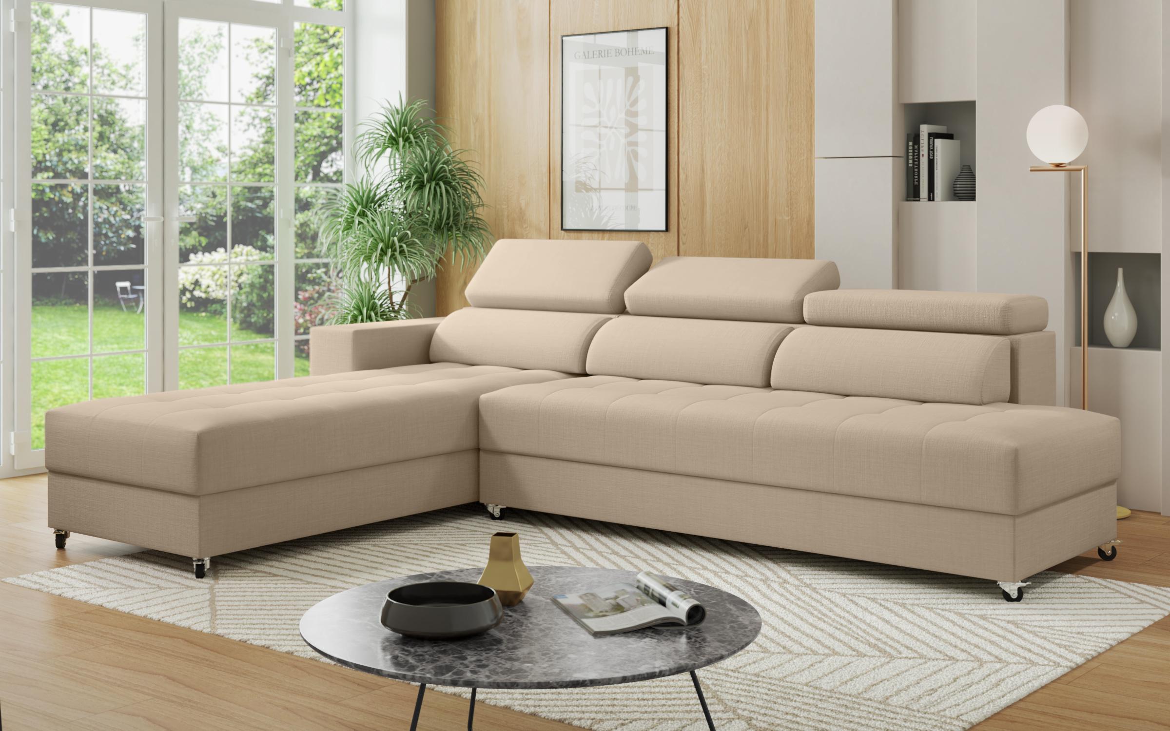 Coltar extensibil Adoro, ecru  3