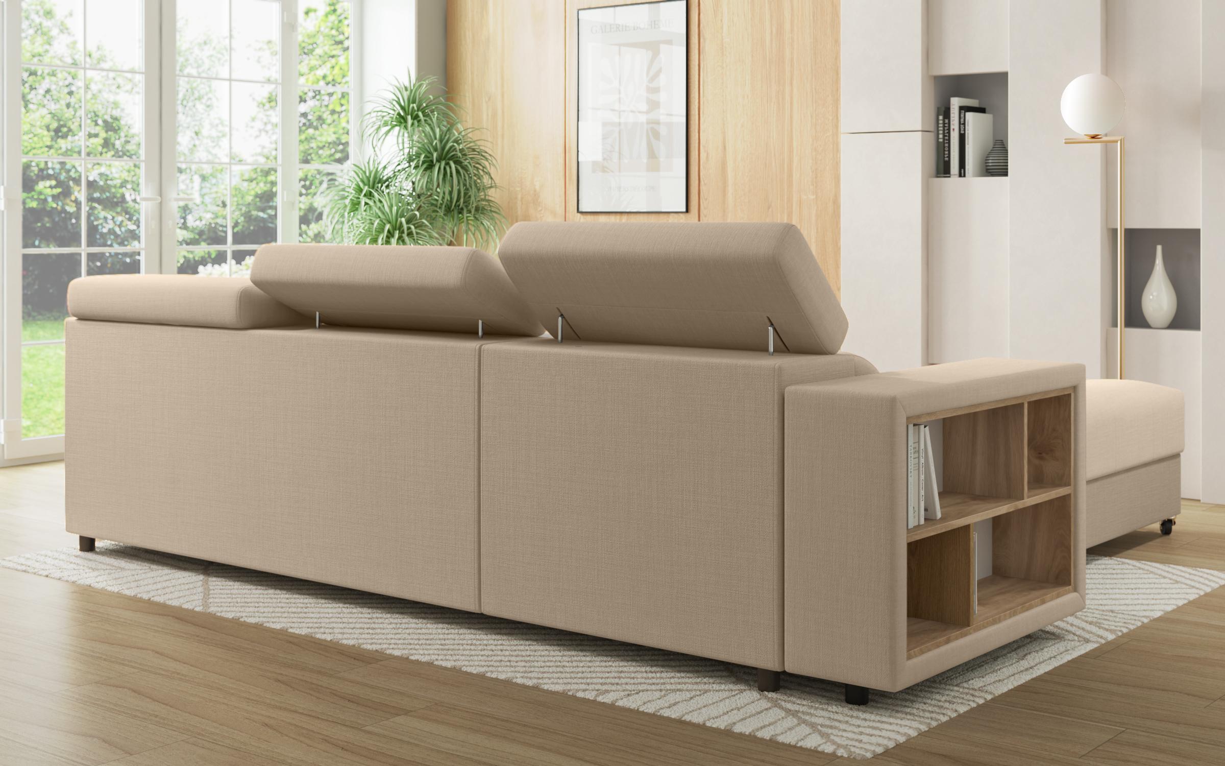 Coltar extensibil Adoro, ecru  6