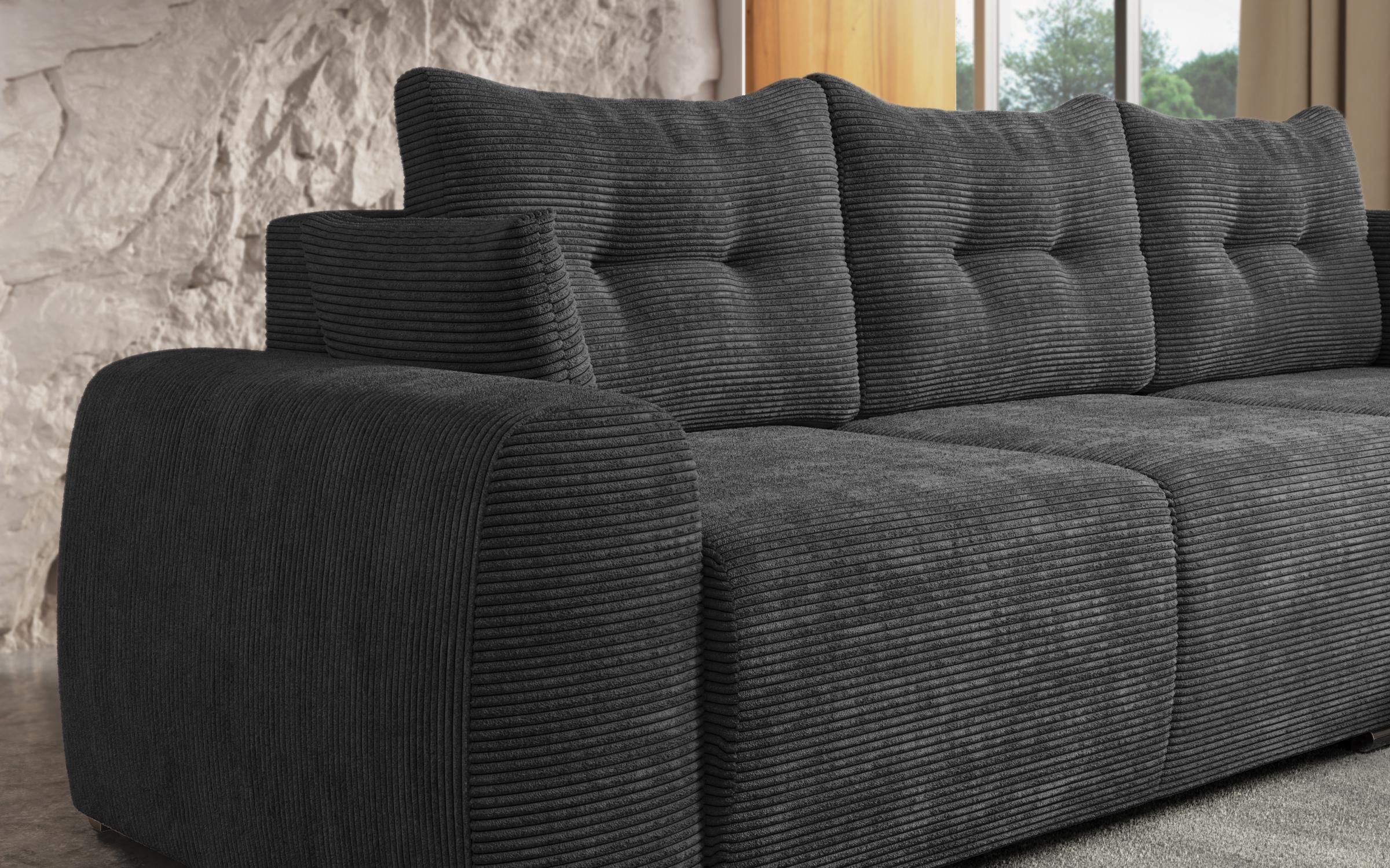 Coltar extensibil Apolo, gri inchis  8