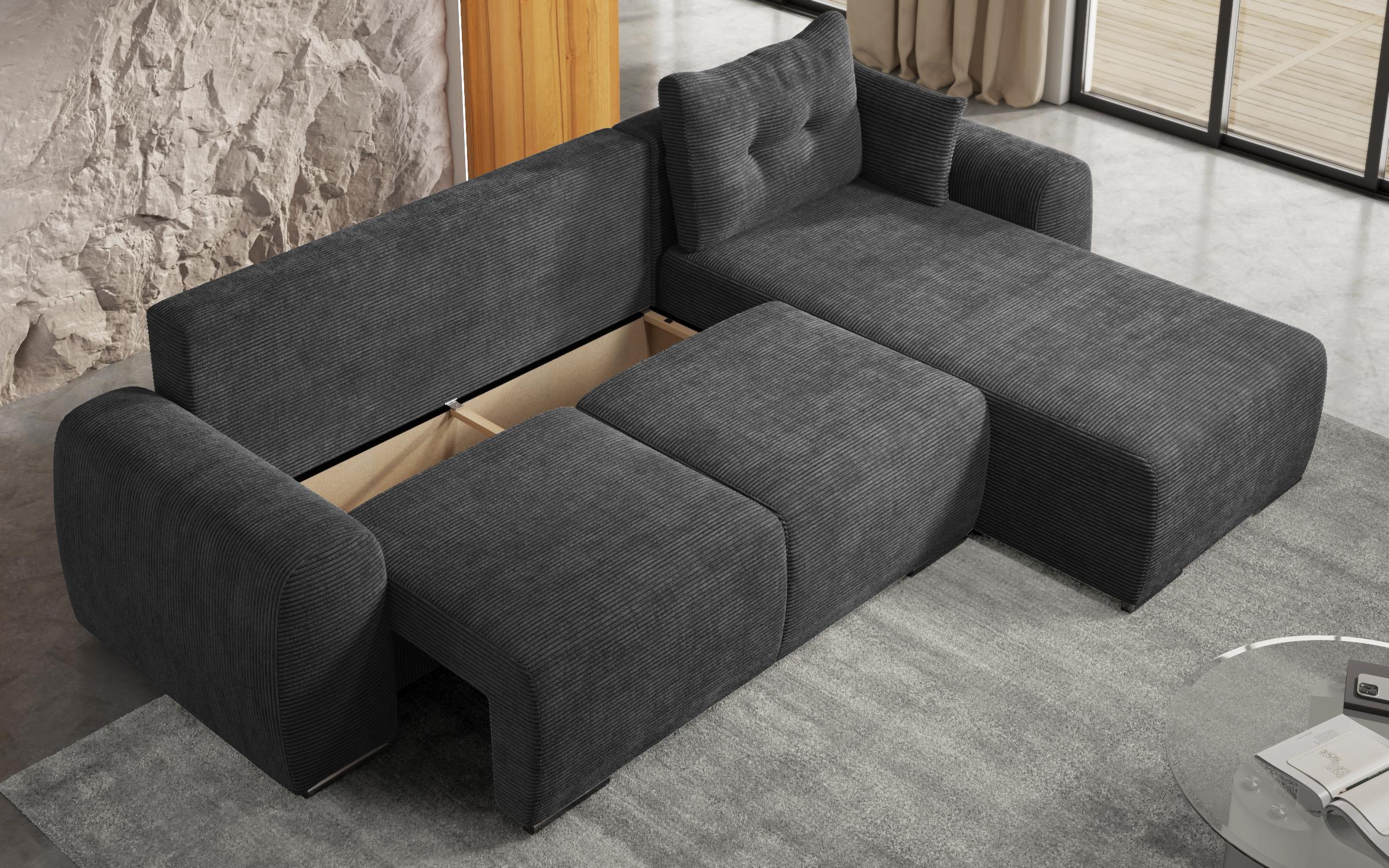 Coltar extensibil Apolo, gri inchis  7