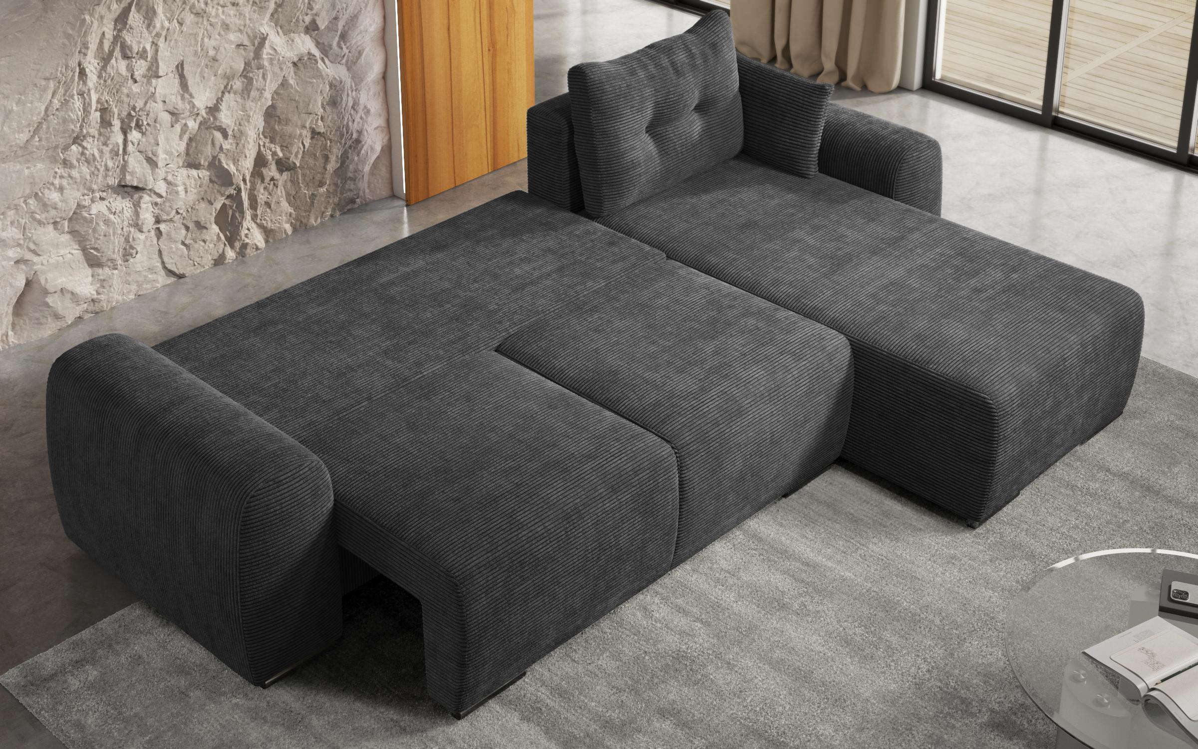 Coltar extensibil Apolo, gri inchis  6
