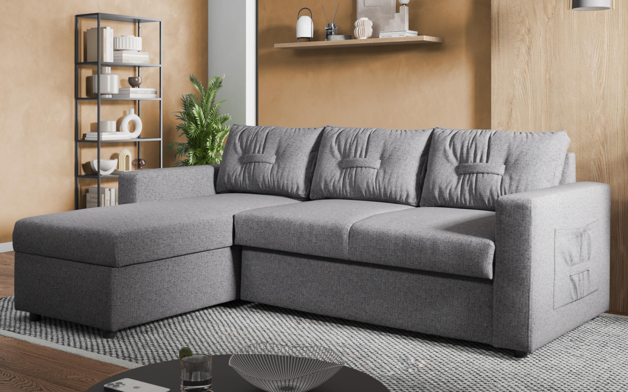 Coltar extensibil Asten, gri  3