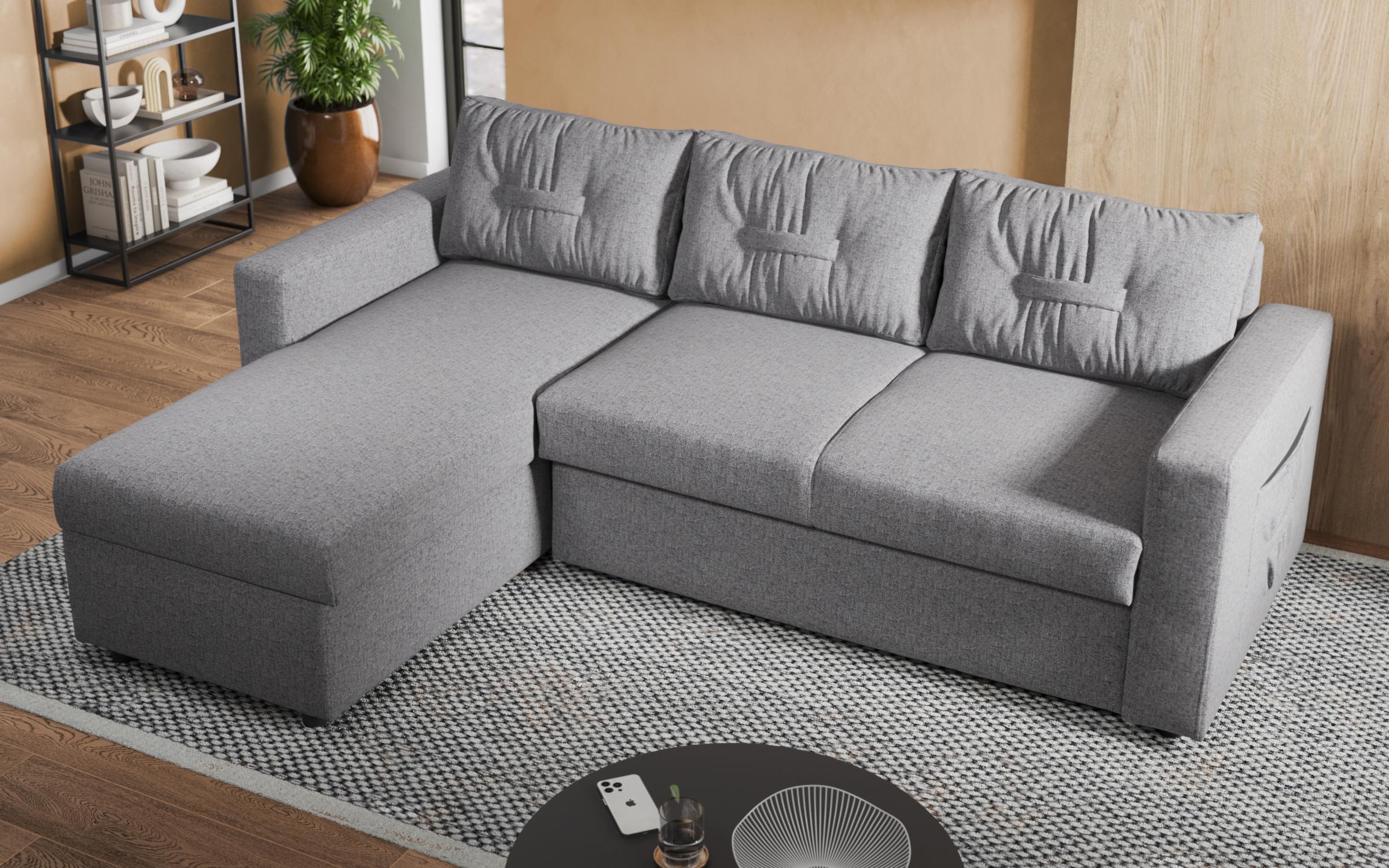 Coltar extensibil Asten, gri  5