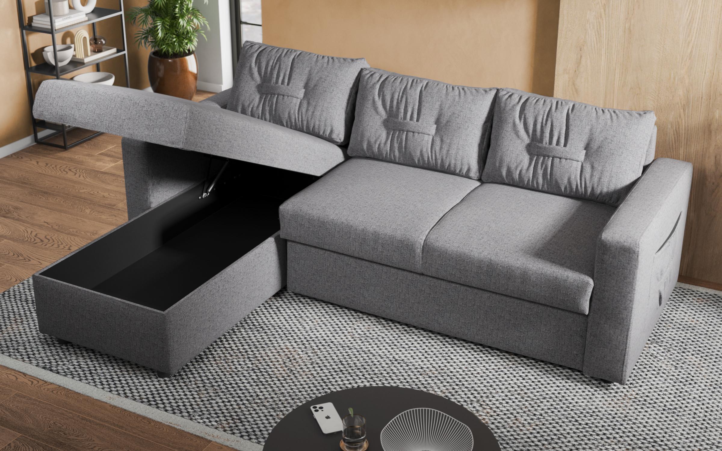 Coltar extensibil Asten, gri  6