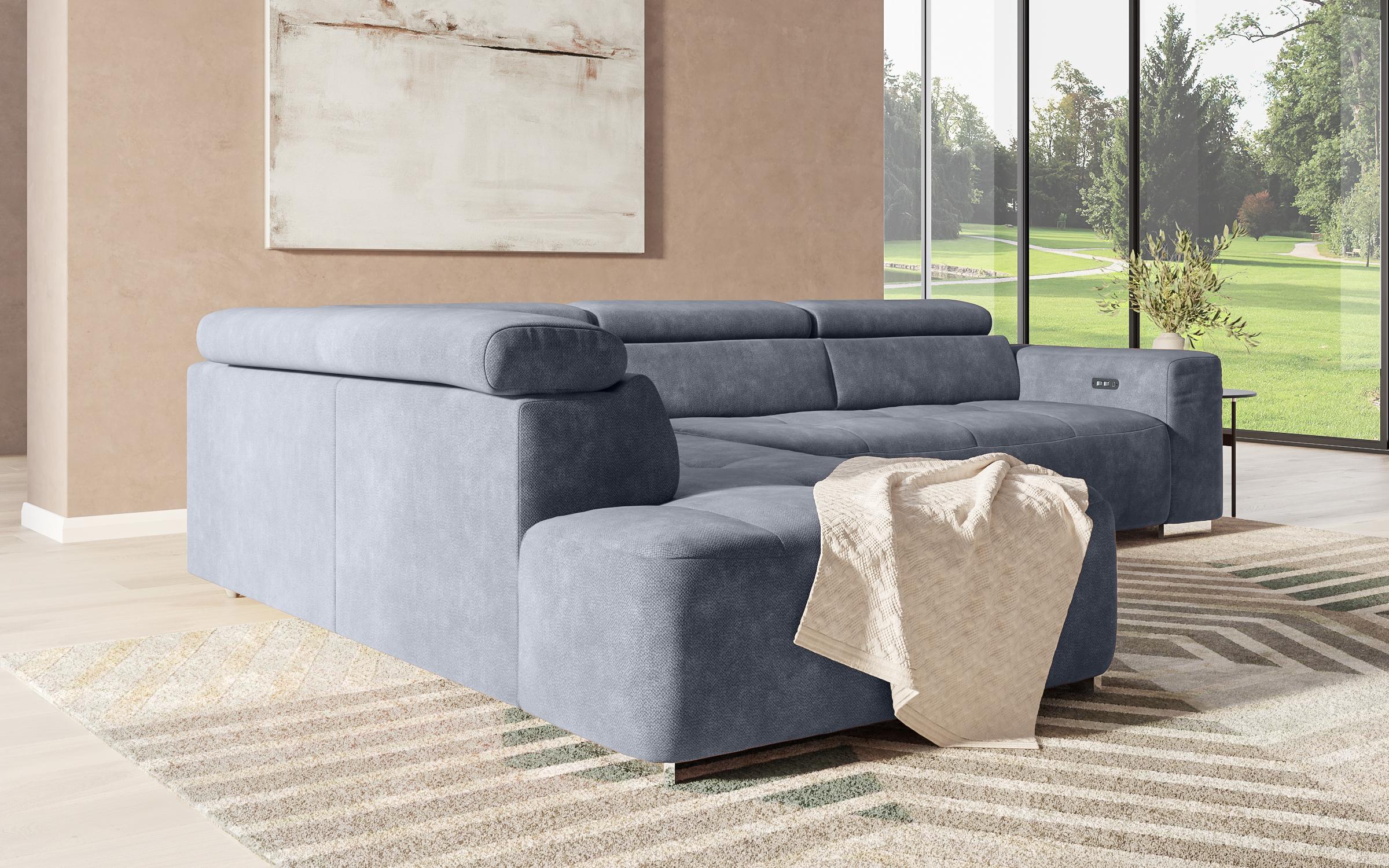 Coltar extensibil Atol, albastru inchis  3