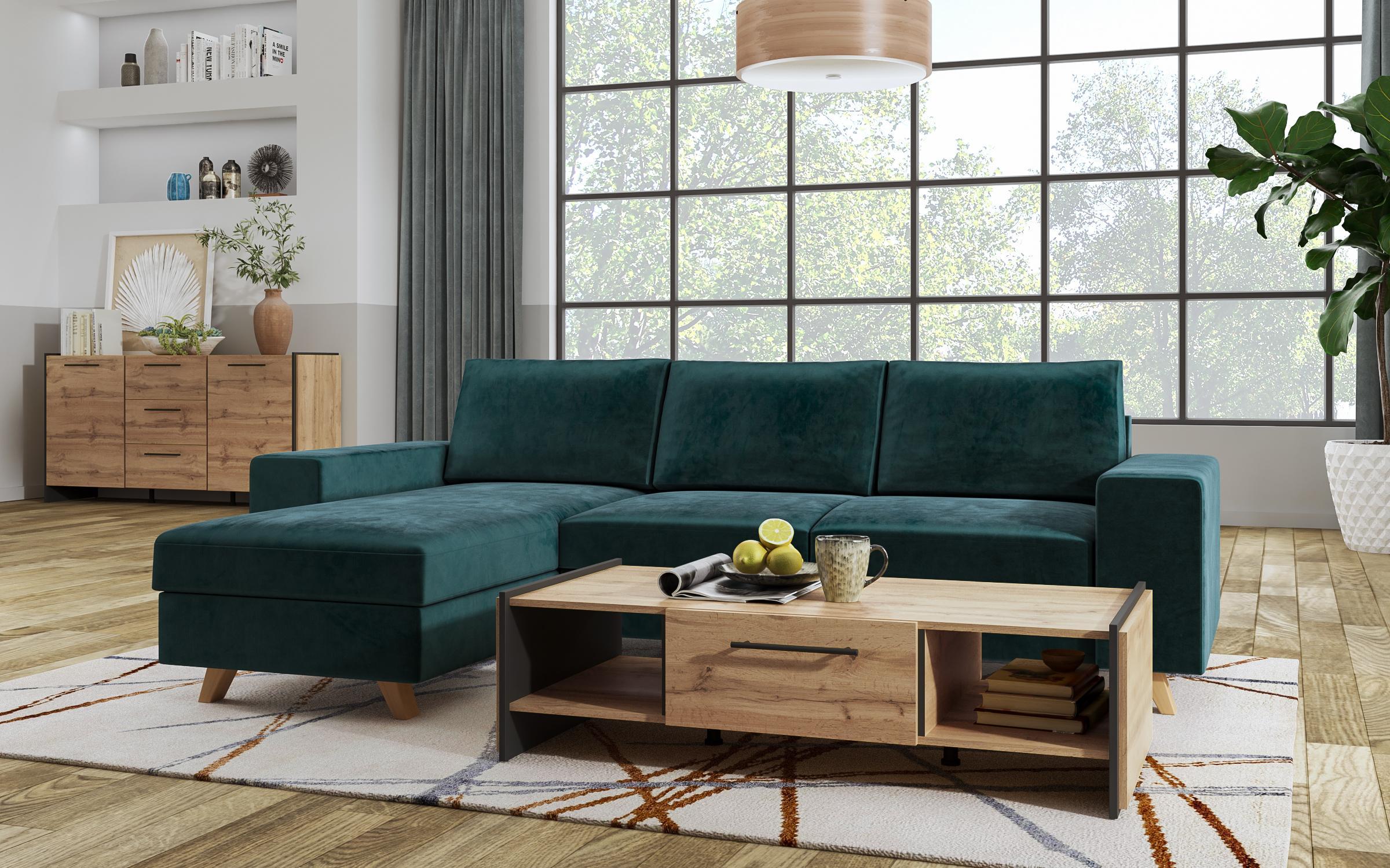 Coltar extensibil Boho, verde Inchis  4
