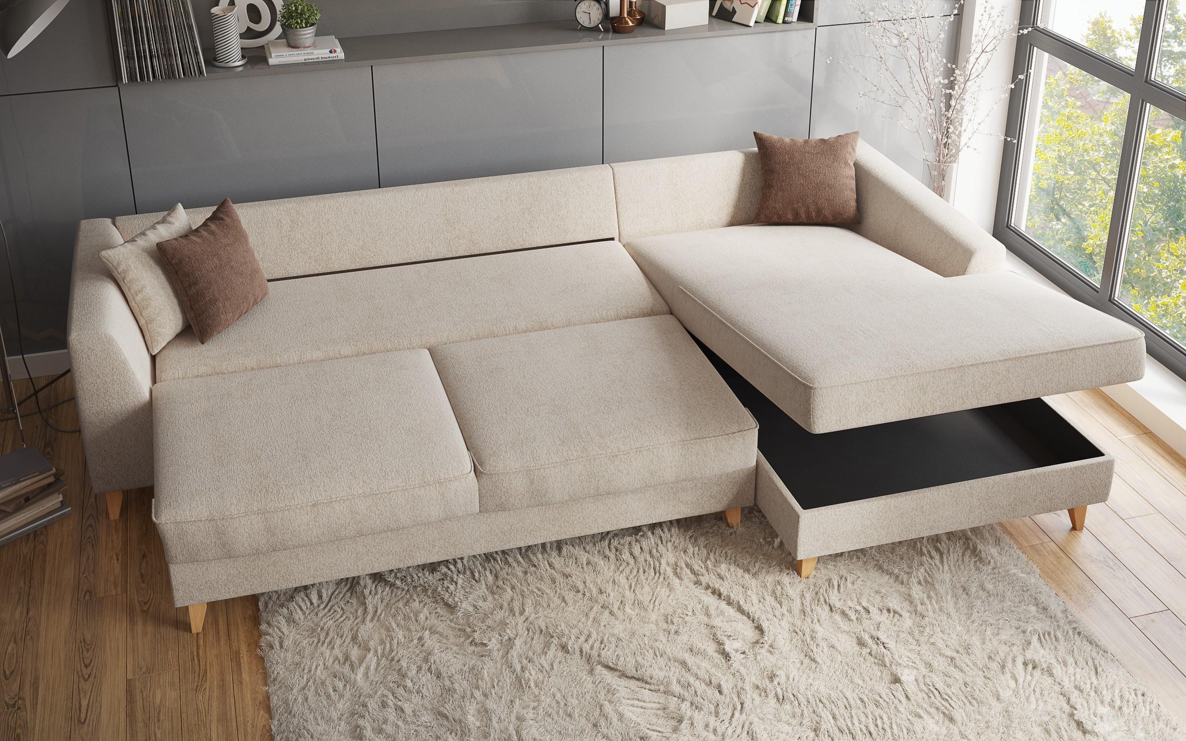 Coltar extensibil Bolonia, bej + maro  4