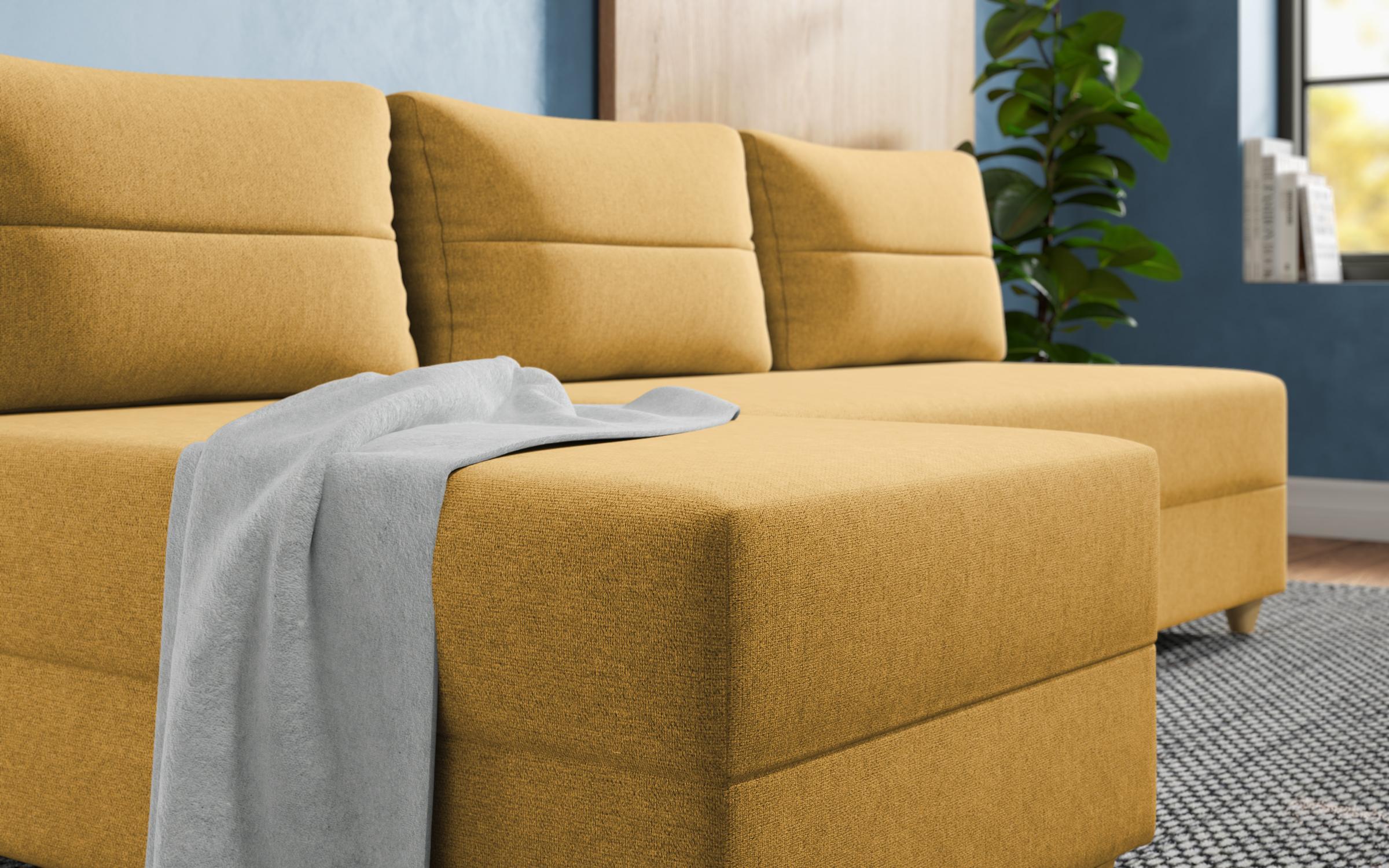 Coltar extensibil Kastero, mustar  4