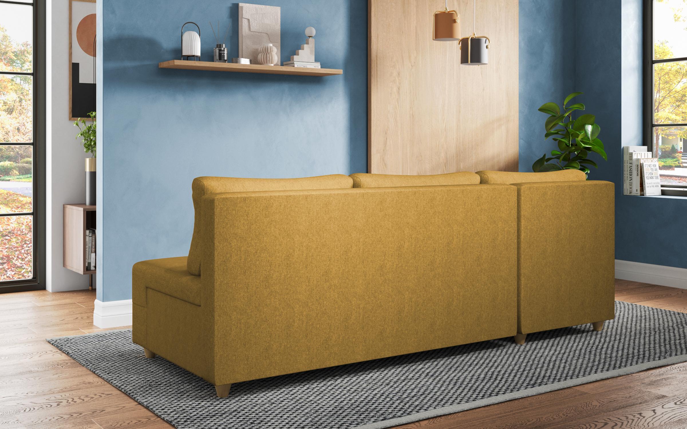 Coltar extensibil Kastero, mustar  6
