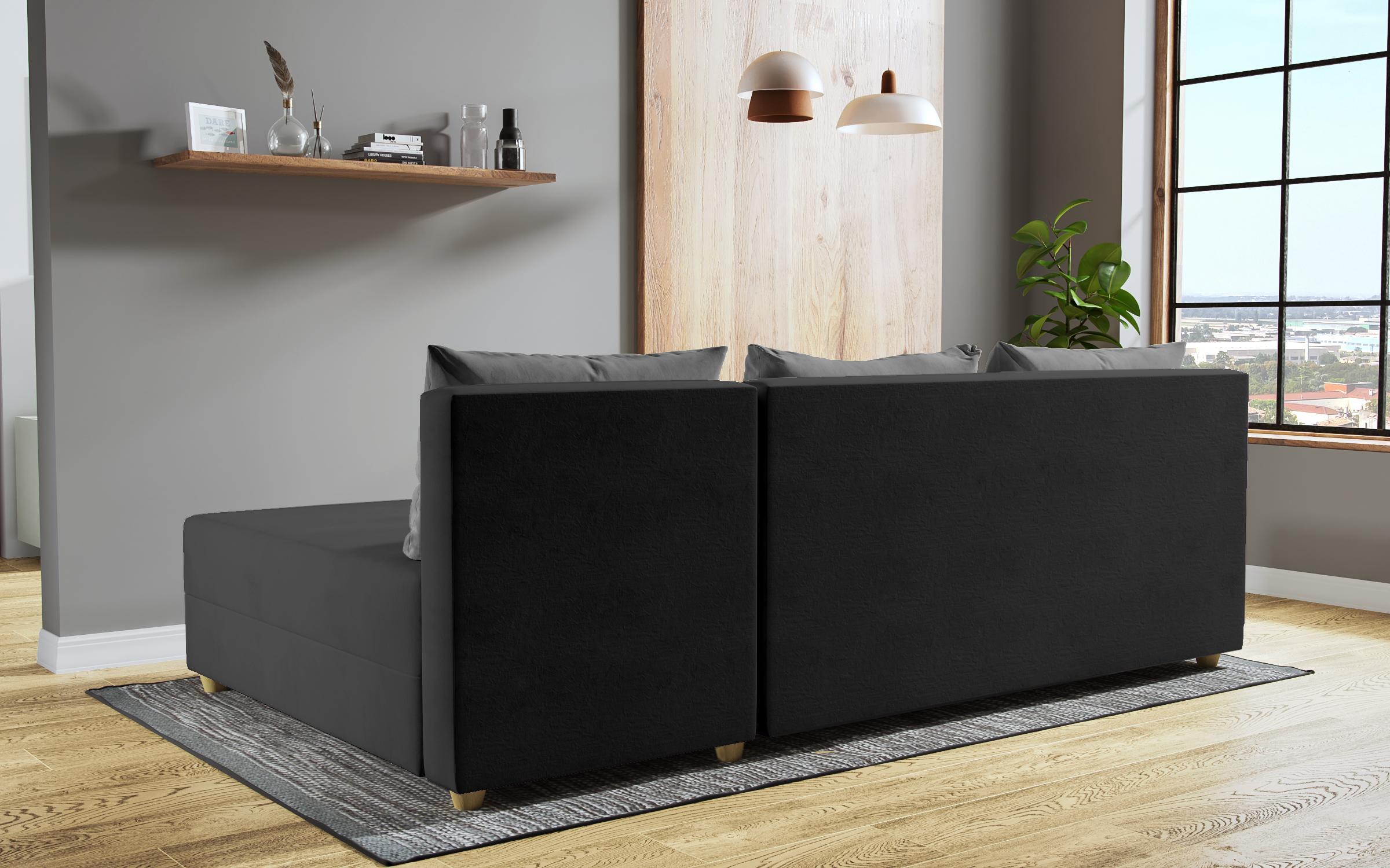 Coltar extensibil Dafini, grafit + gri  8