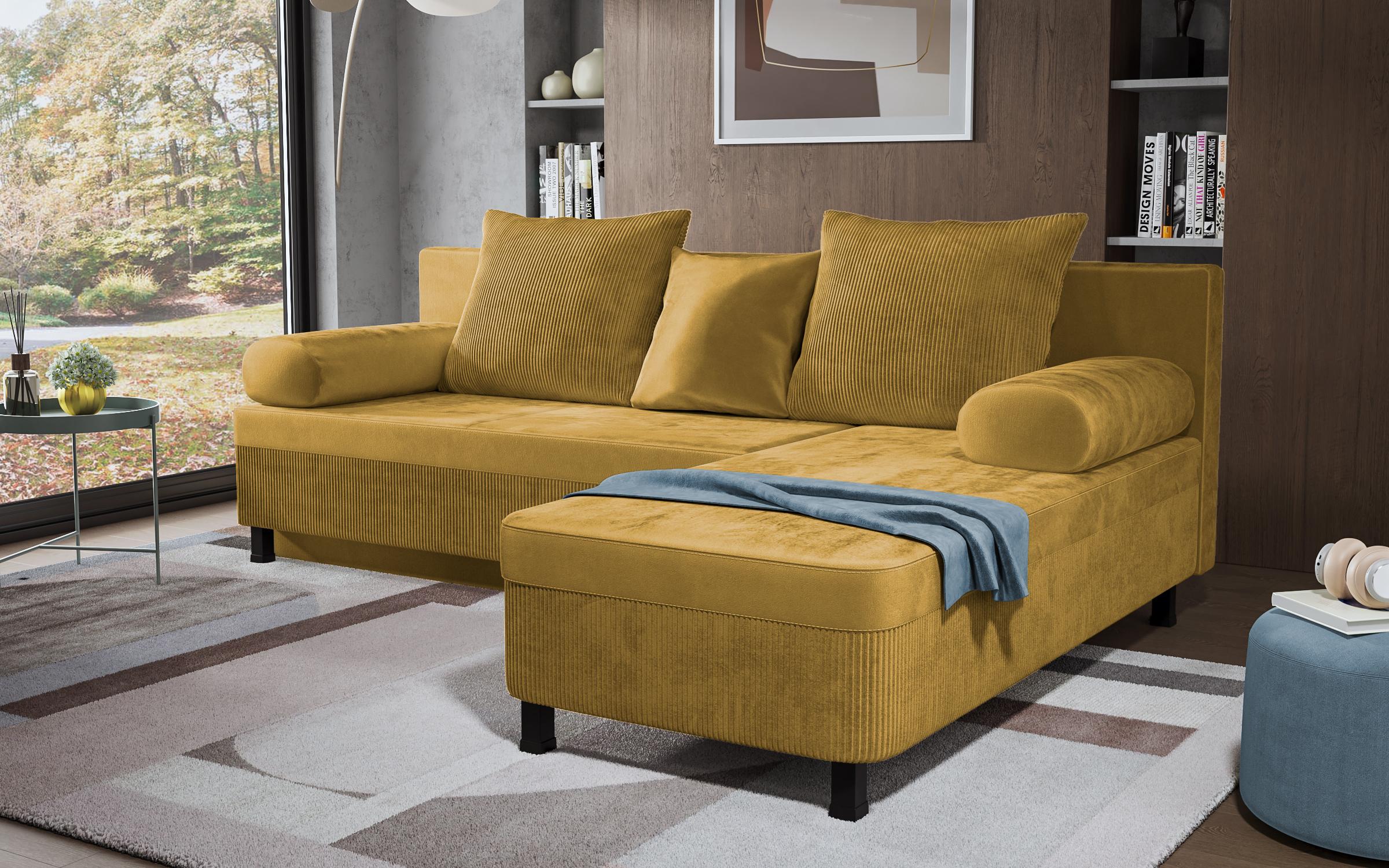 Coltar extensibil Delano, mustar  5