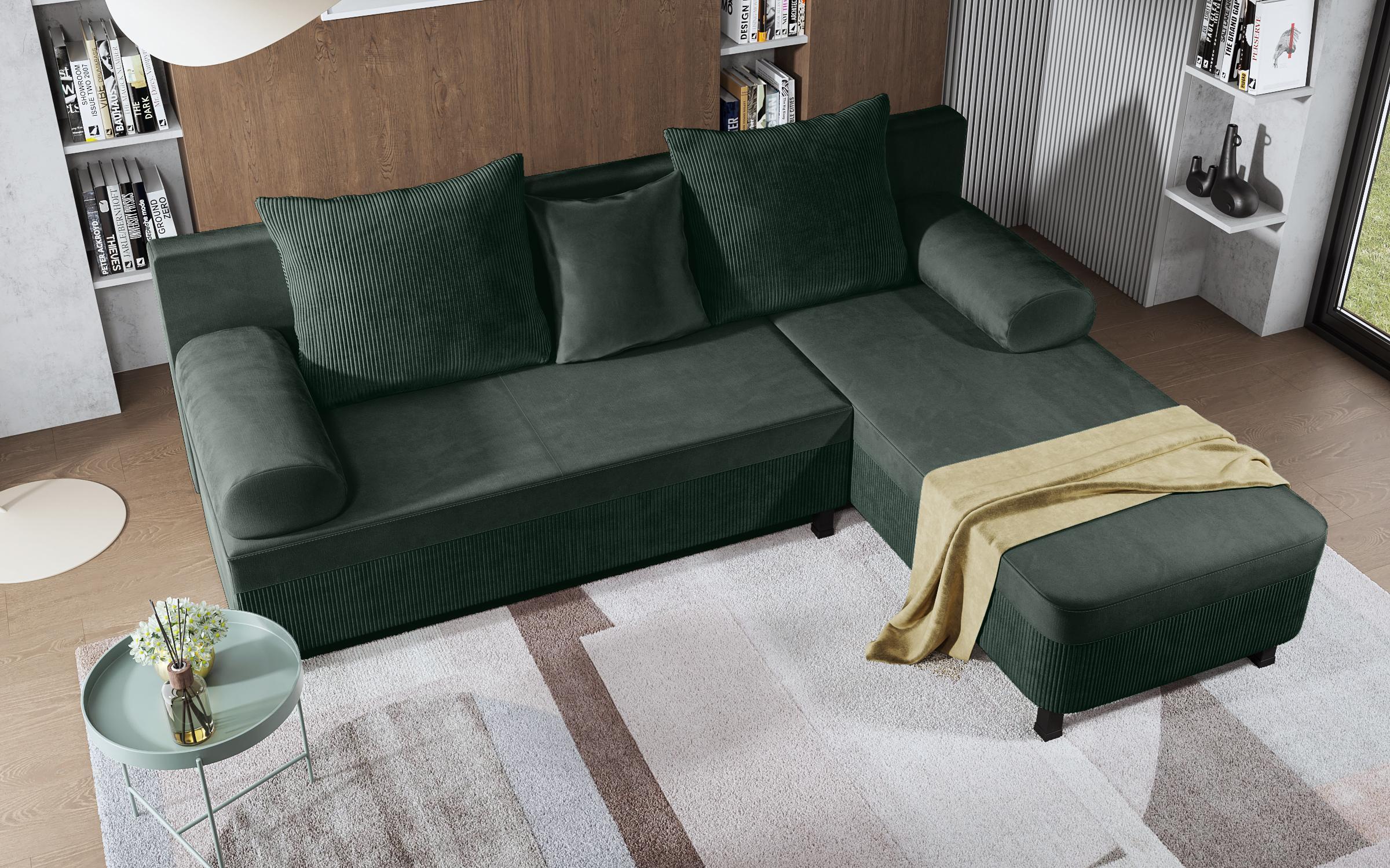 Coltar extensibil Delano, verde  6
