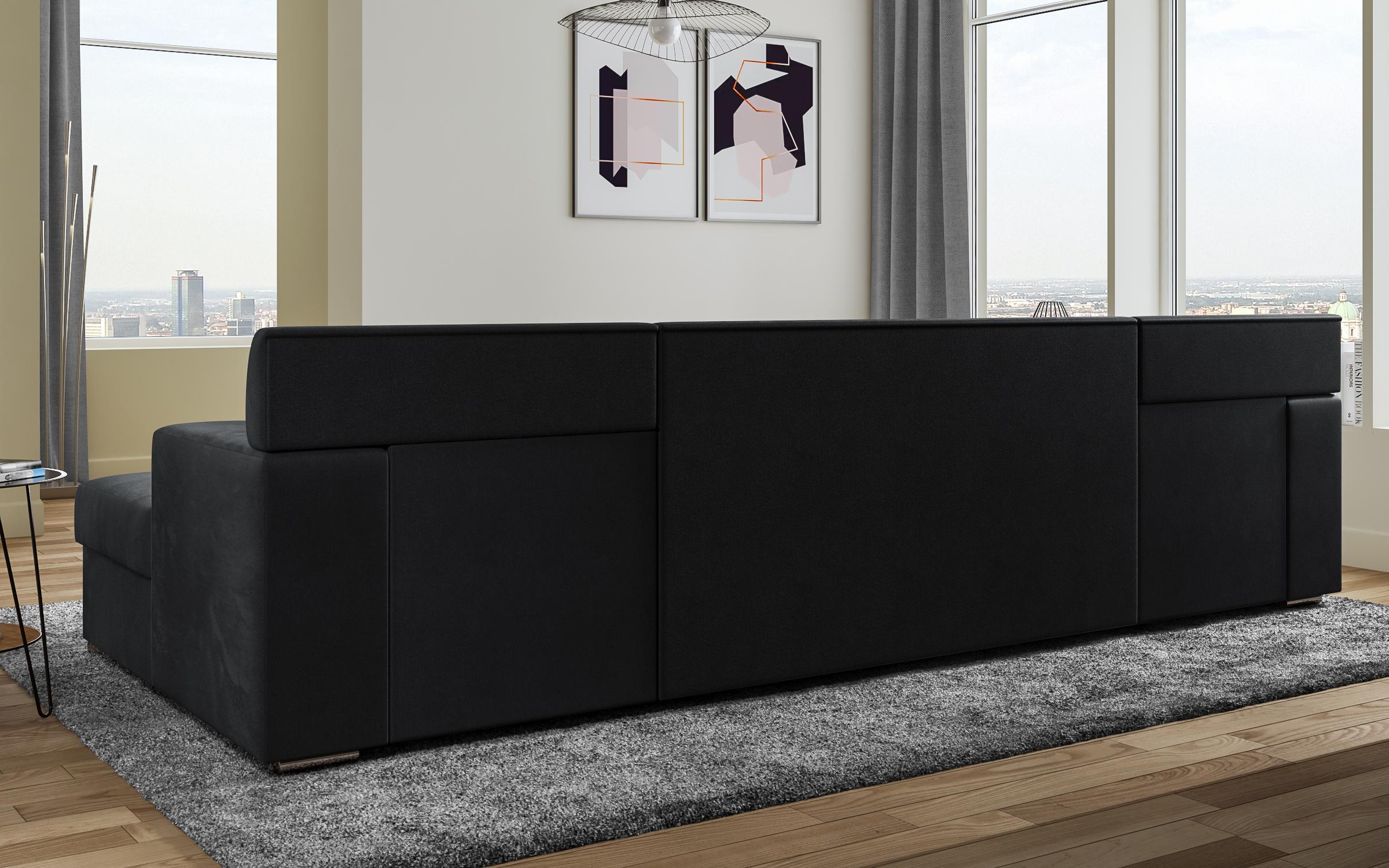 Coltar in forma de U Dolce, gri + gri deschis  7