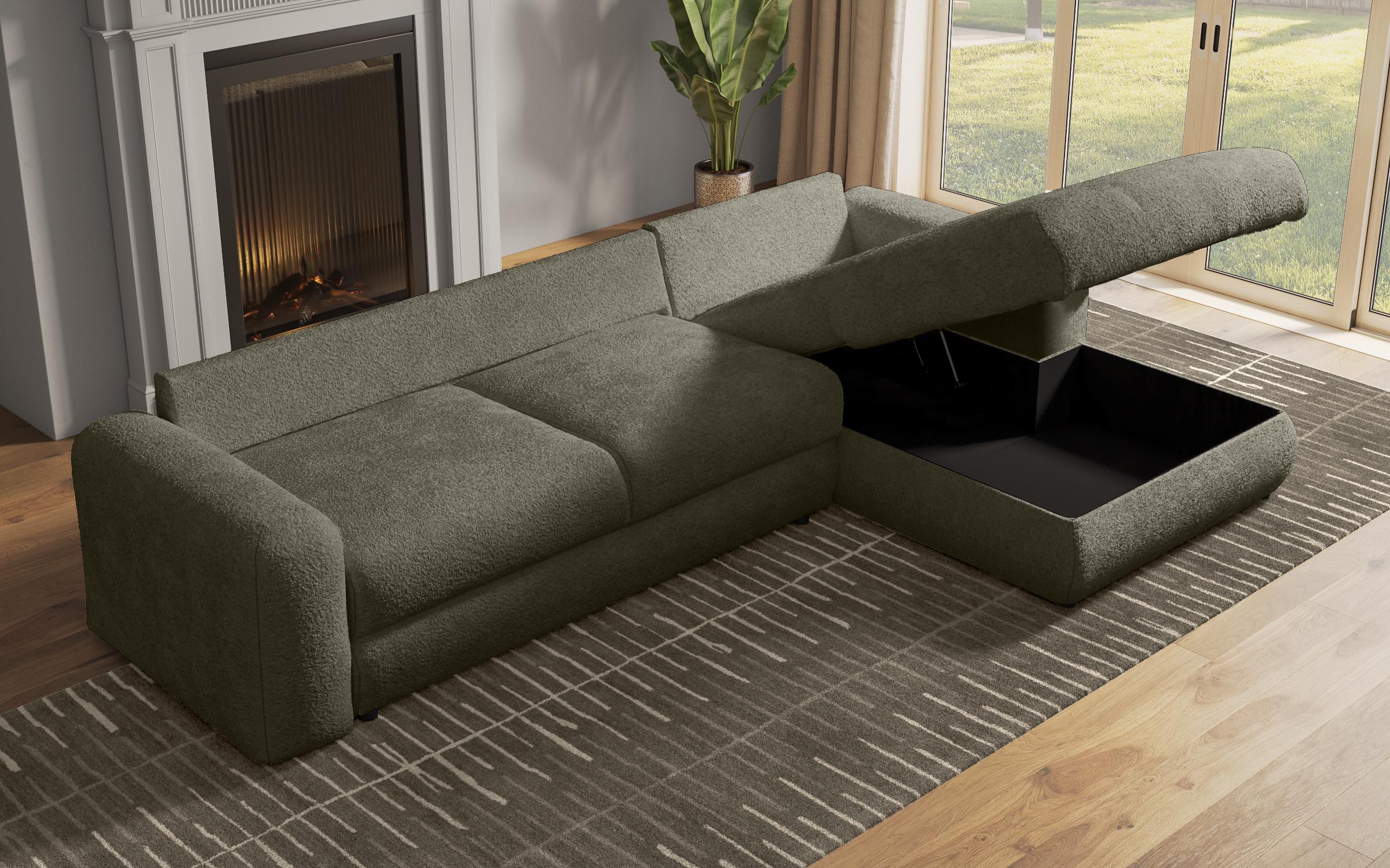 Coltar extensibil Elmond, verde  6