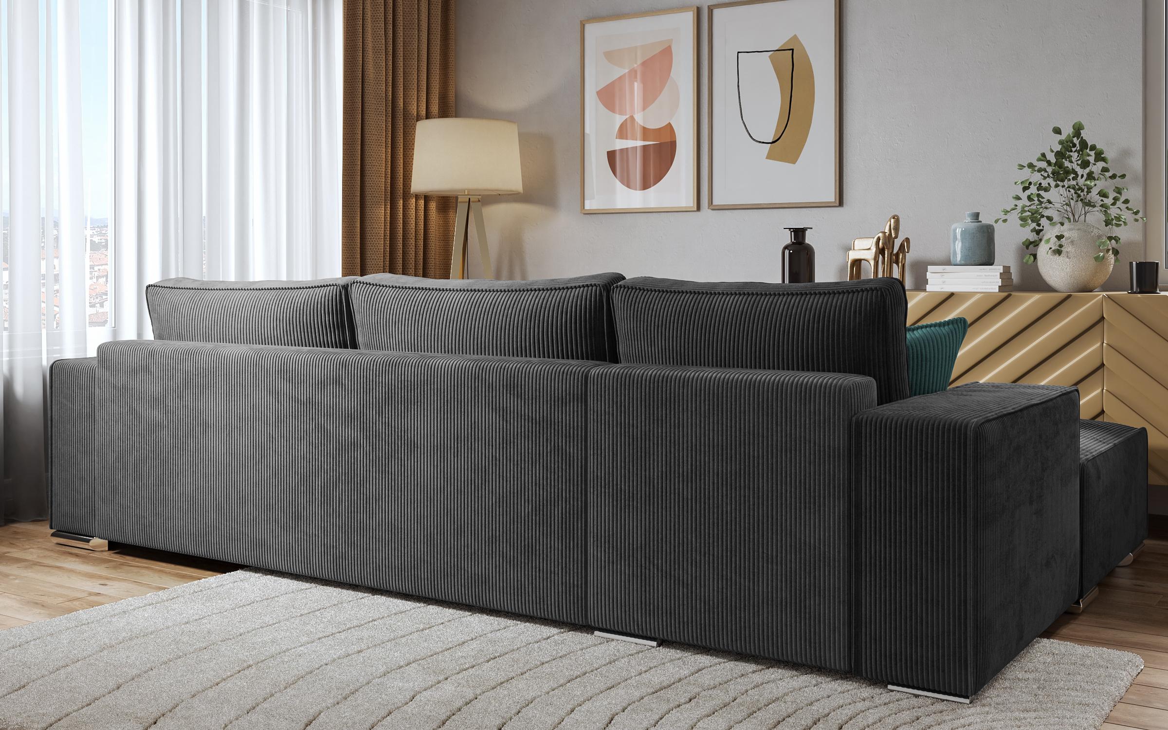 Coltar extensibil Felion, gri + menta  7