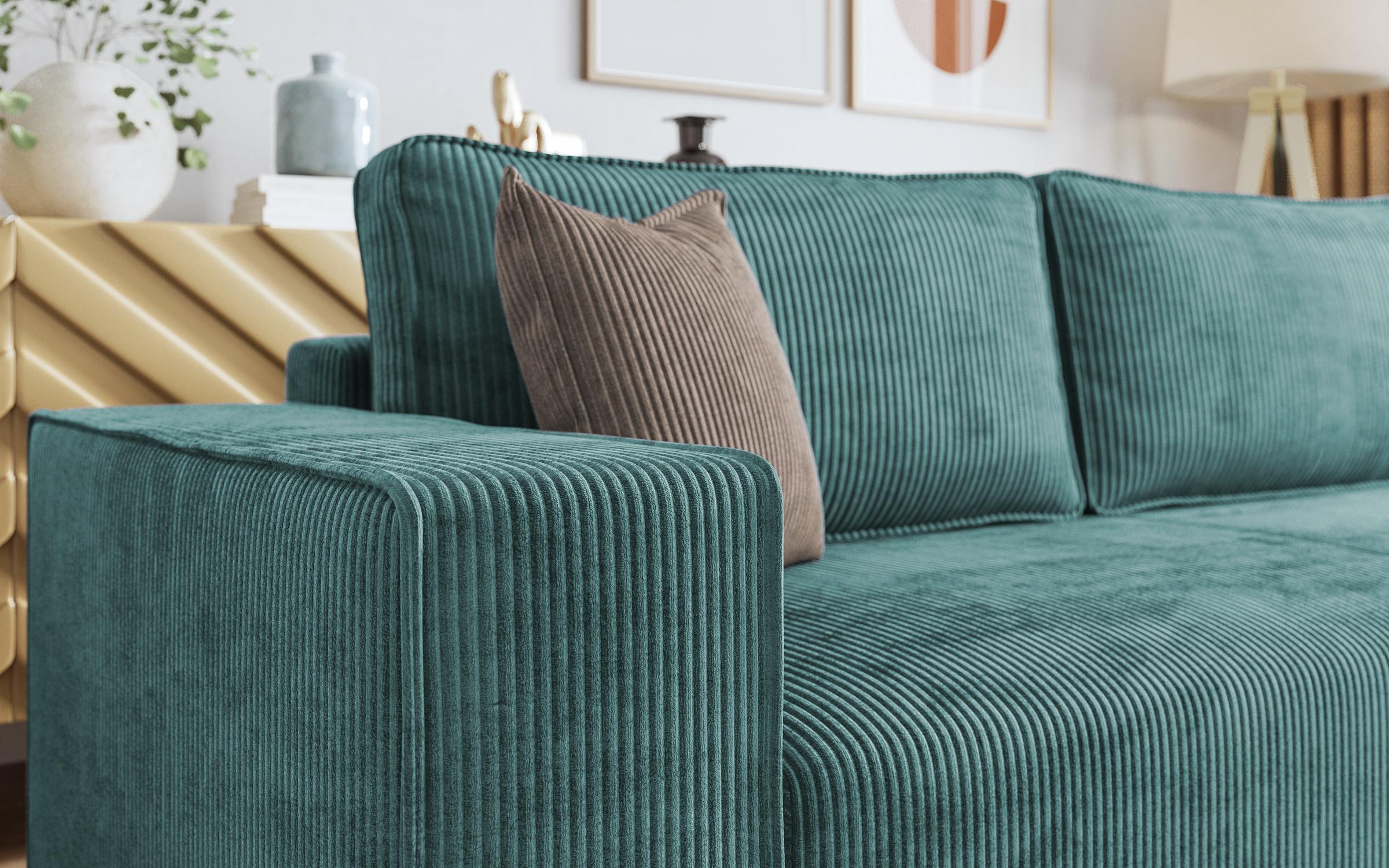 Coltar pentru living Felion, menta + bej  5