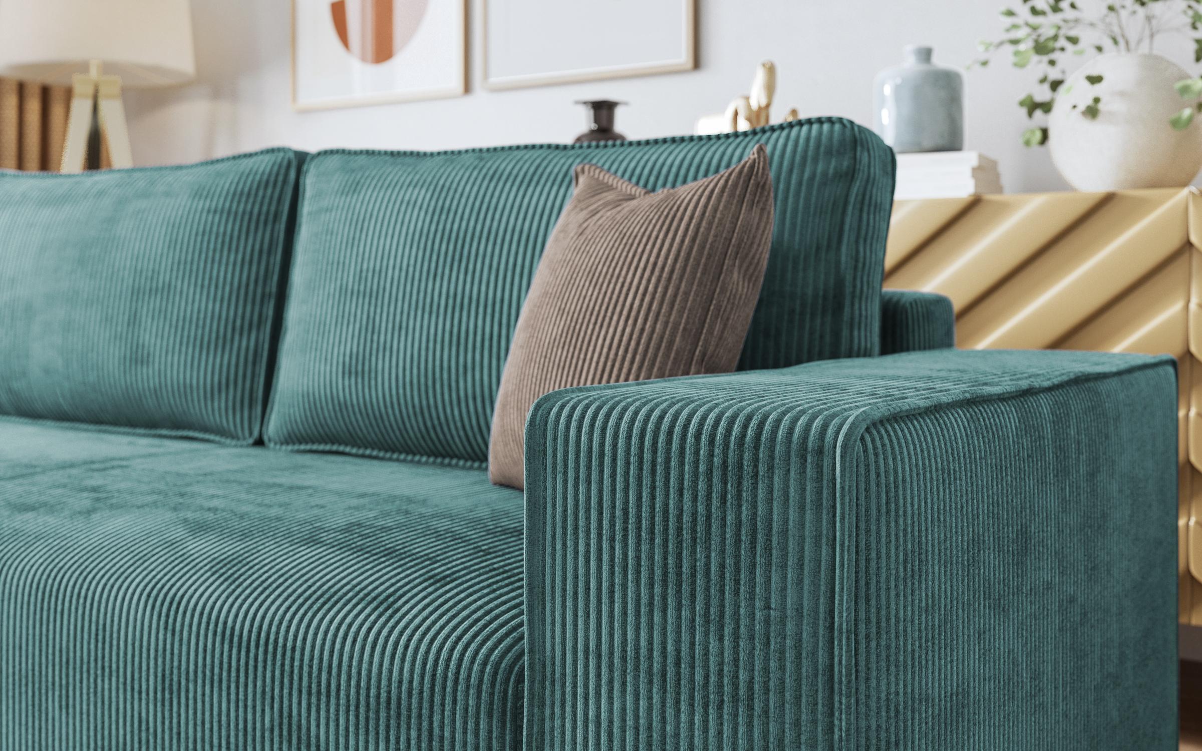 Coltar extensibil Felion, menta + bej  5