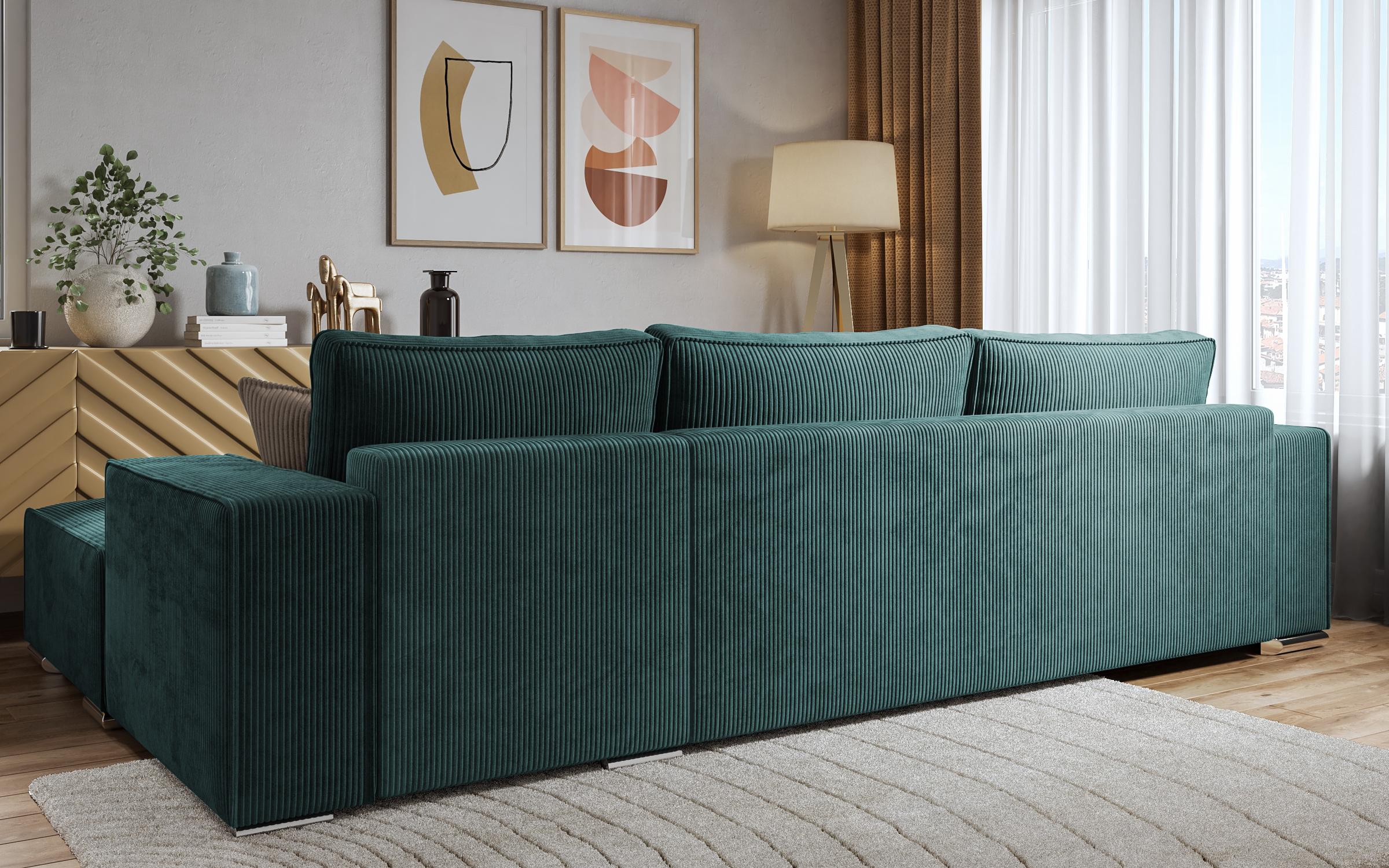 Coltar pentru living Felion, menta + bej  7