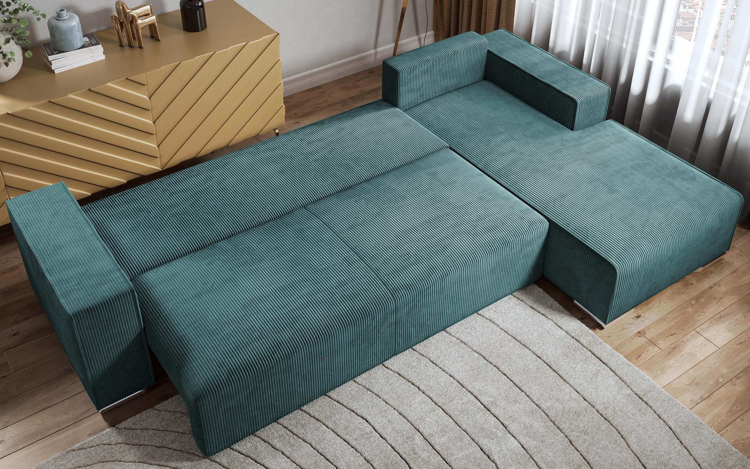 Coltar pentru living Felion, menta + bej  8