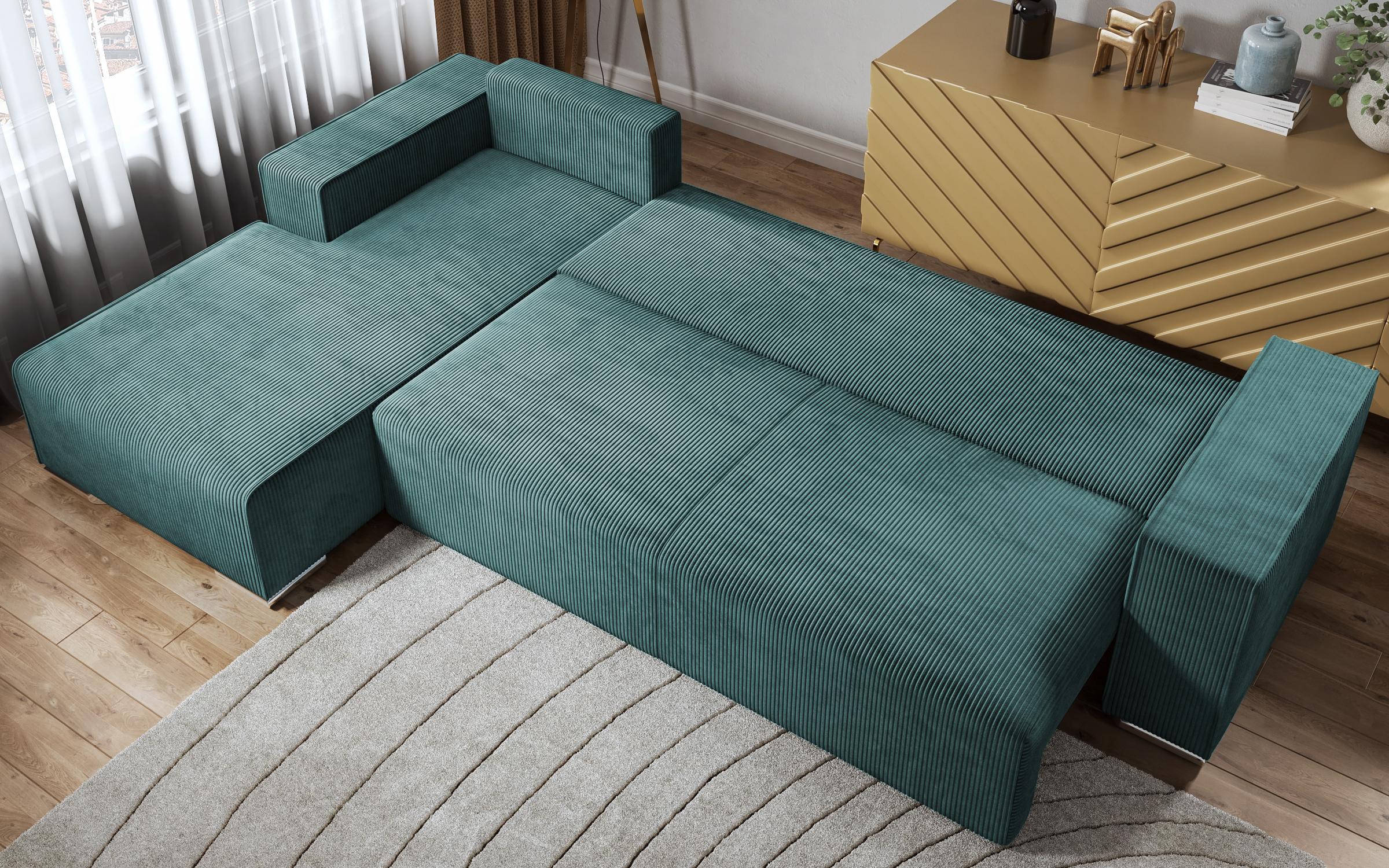 Coltar extensibil Felion, menta + bej  8