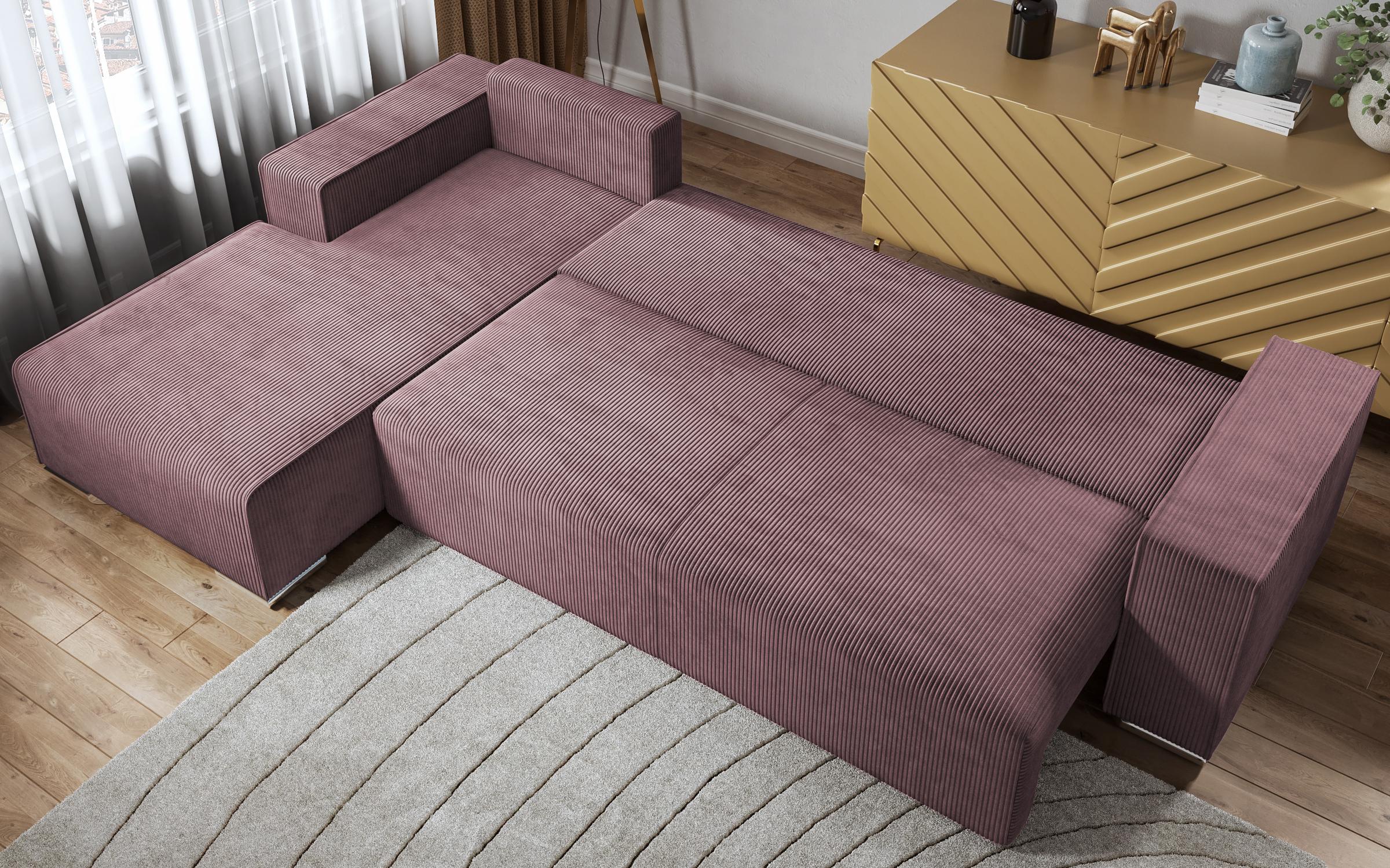 Coltar extensibil Felion, roz + gri  8