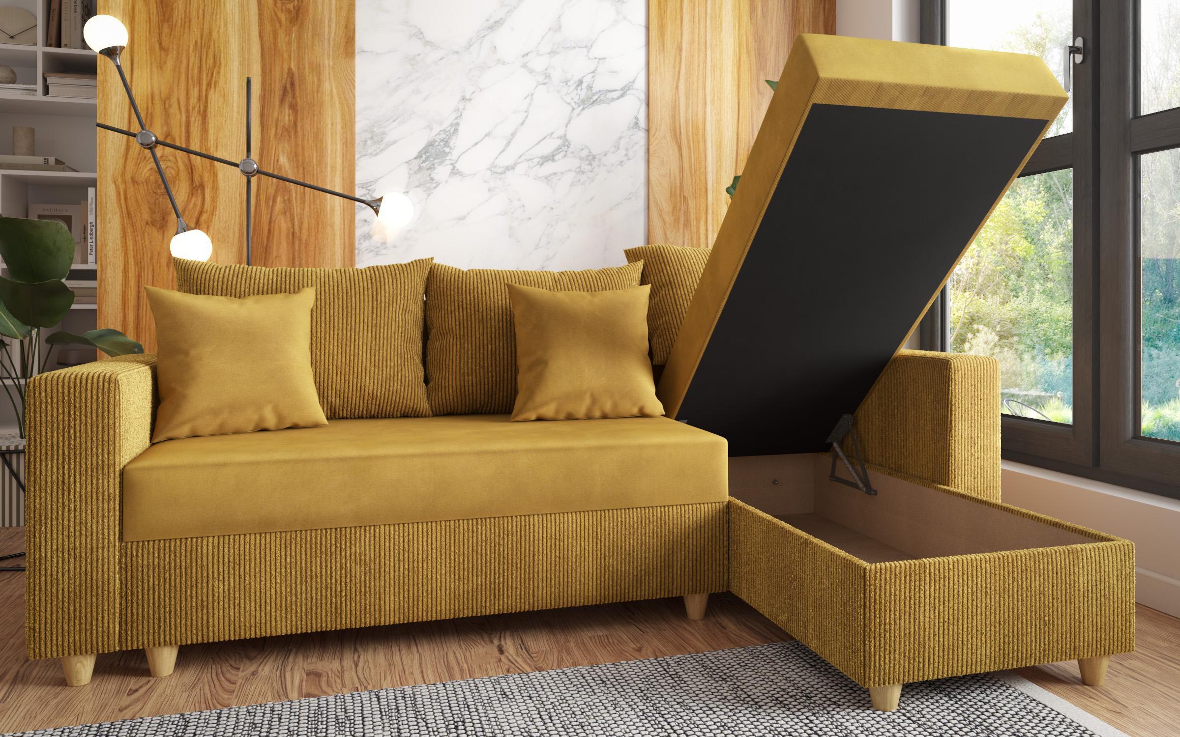 Coltar extensibil Finix, mustar  5