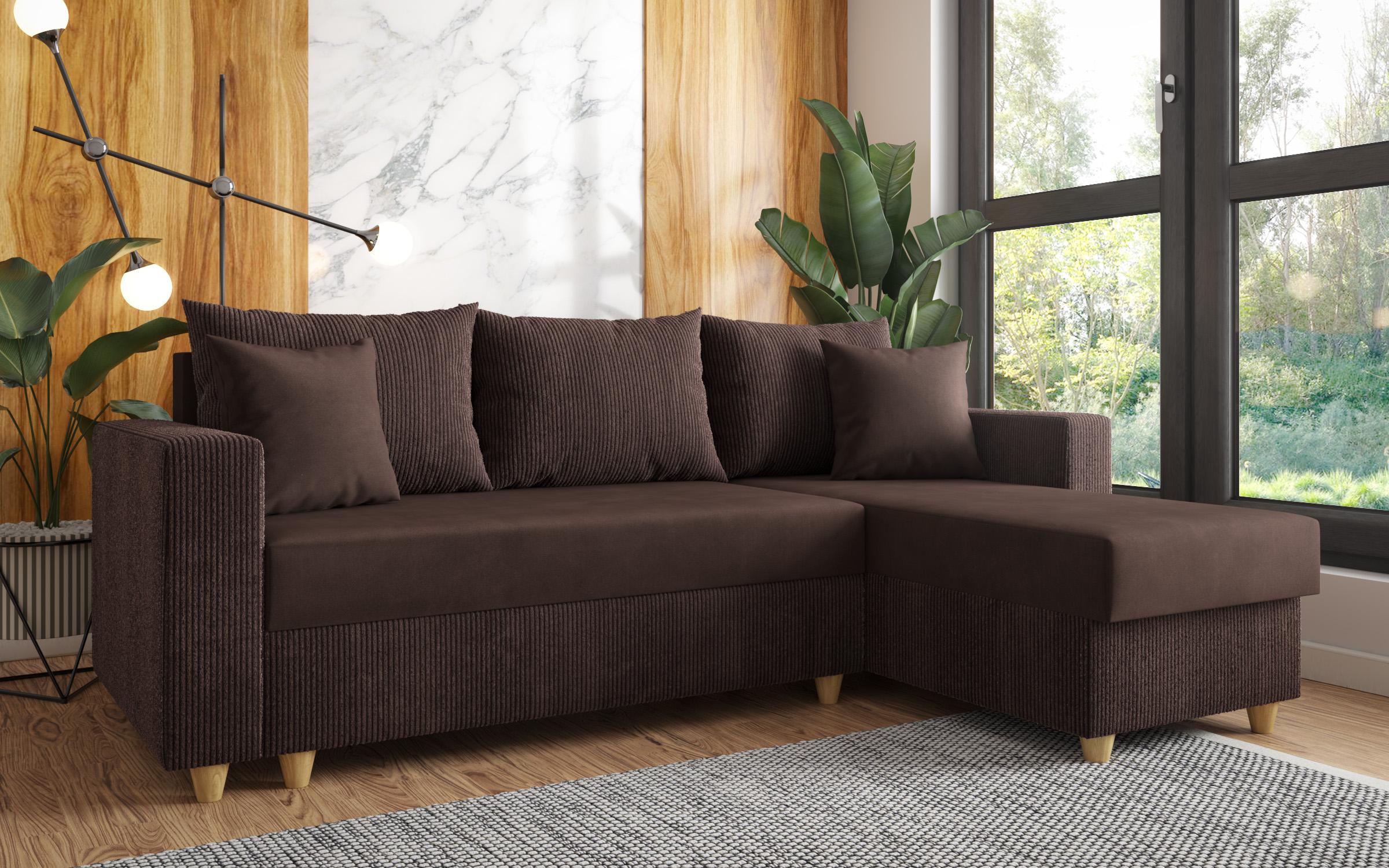 Coltar extensibil Finix, maro inchis  3