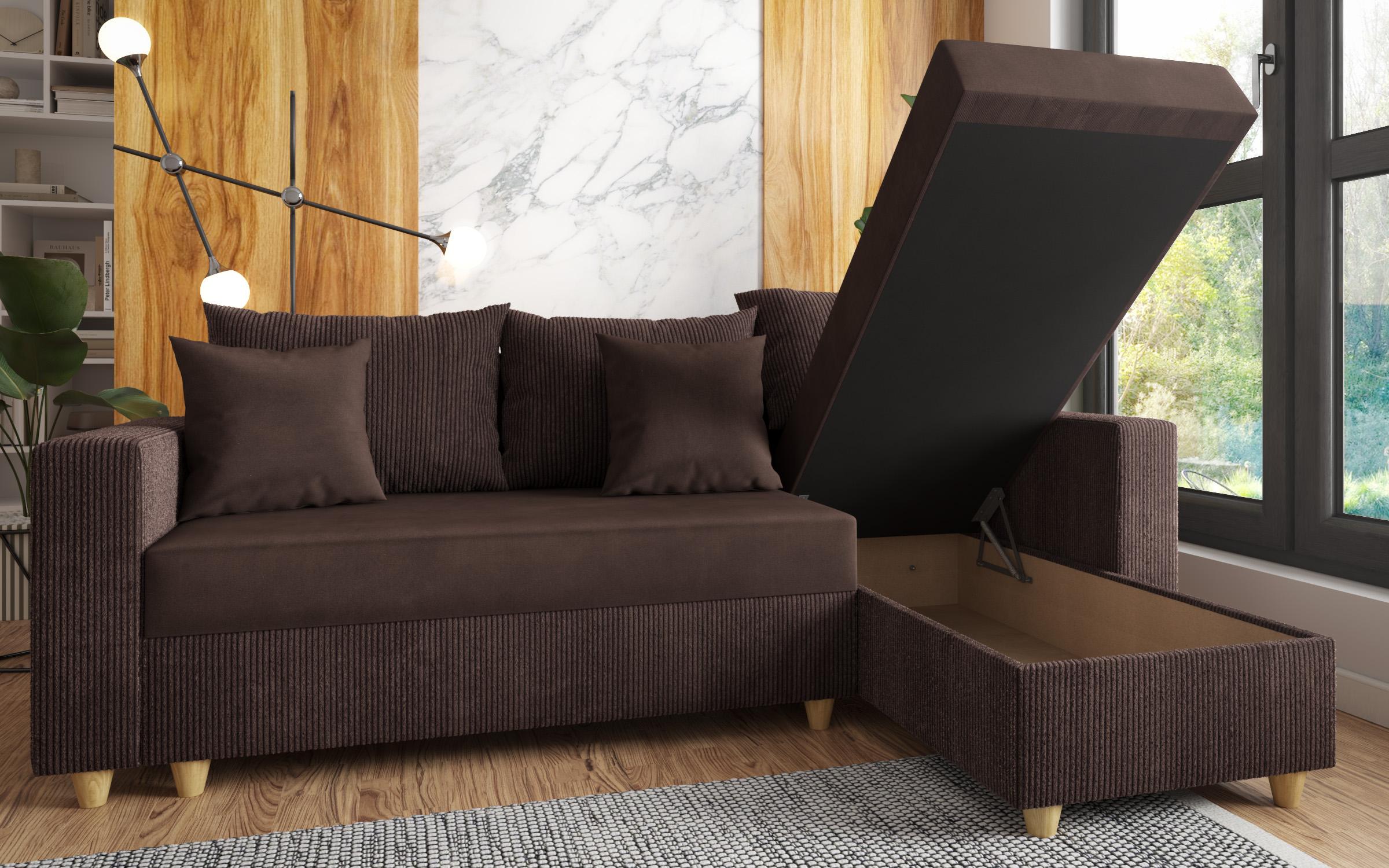 Coltar extensibil Finix, maro inchis  5
