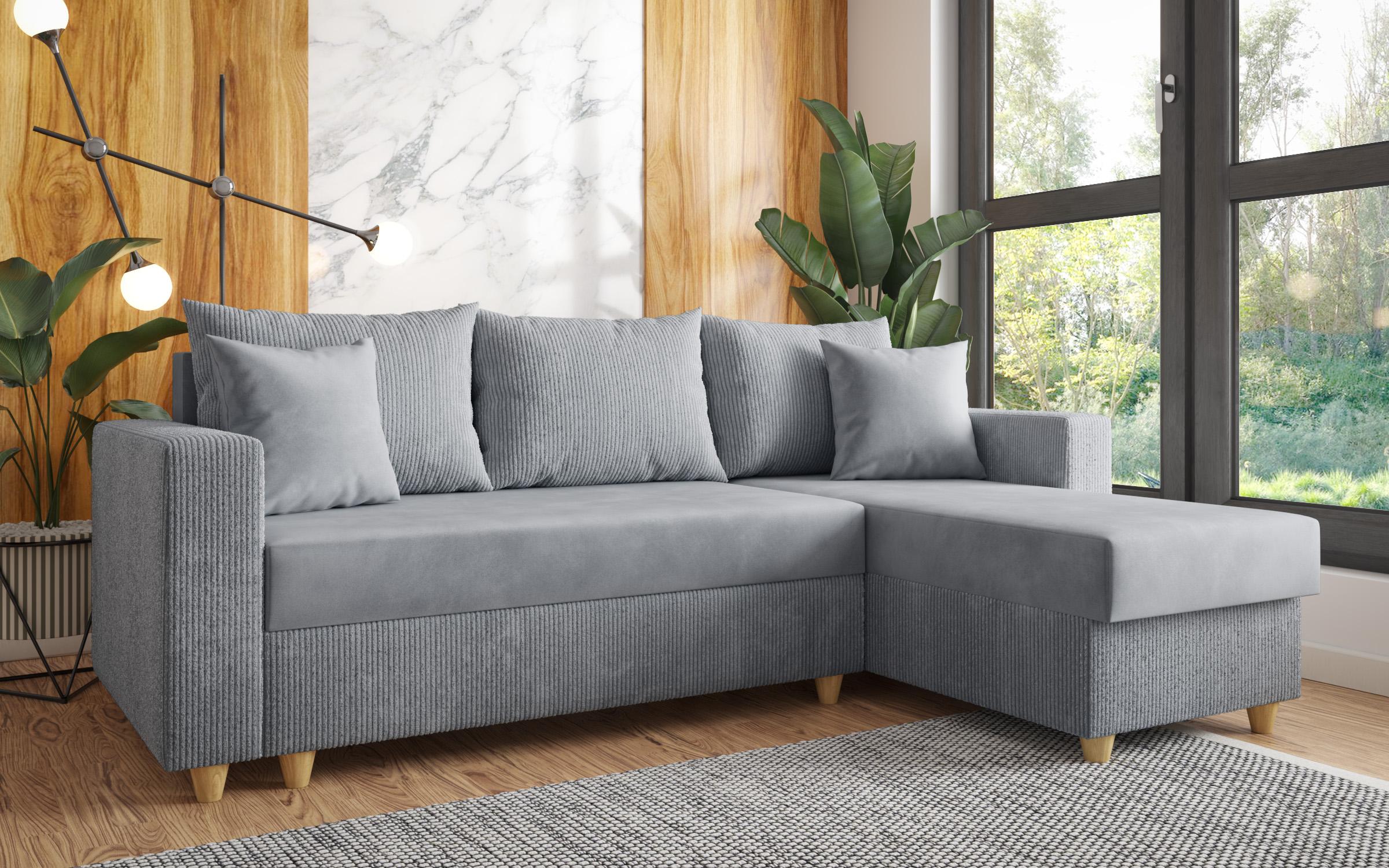 Coltar extensibil Finix, gri deschis  3