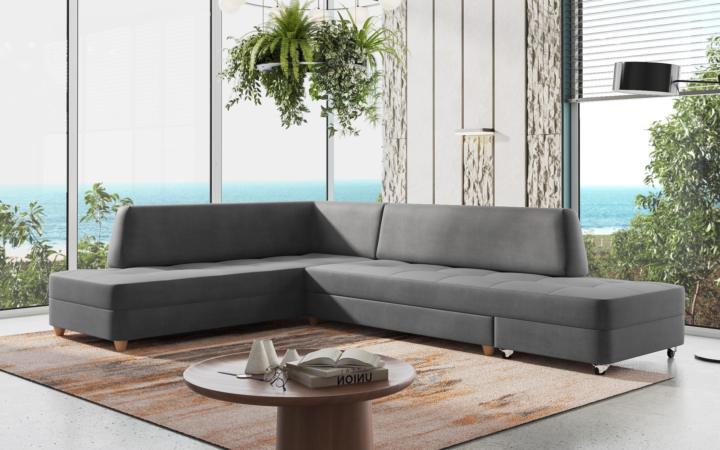 Coltar Bluevel, gri deschis  4