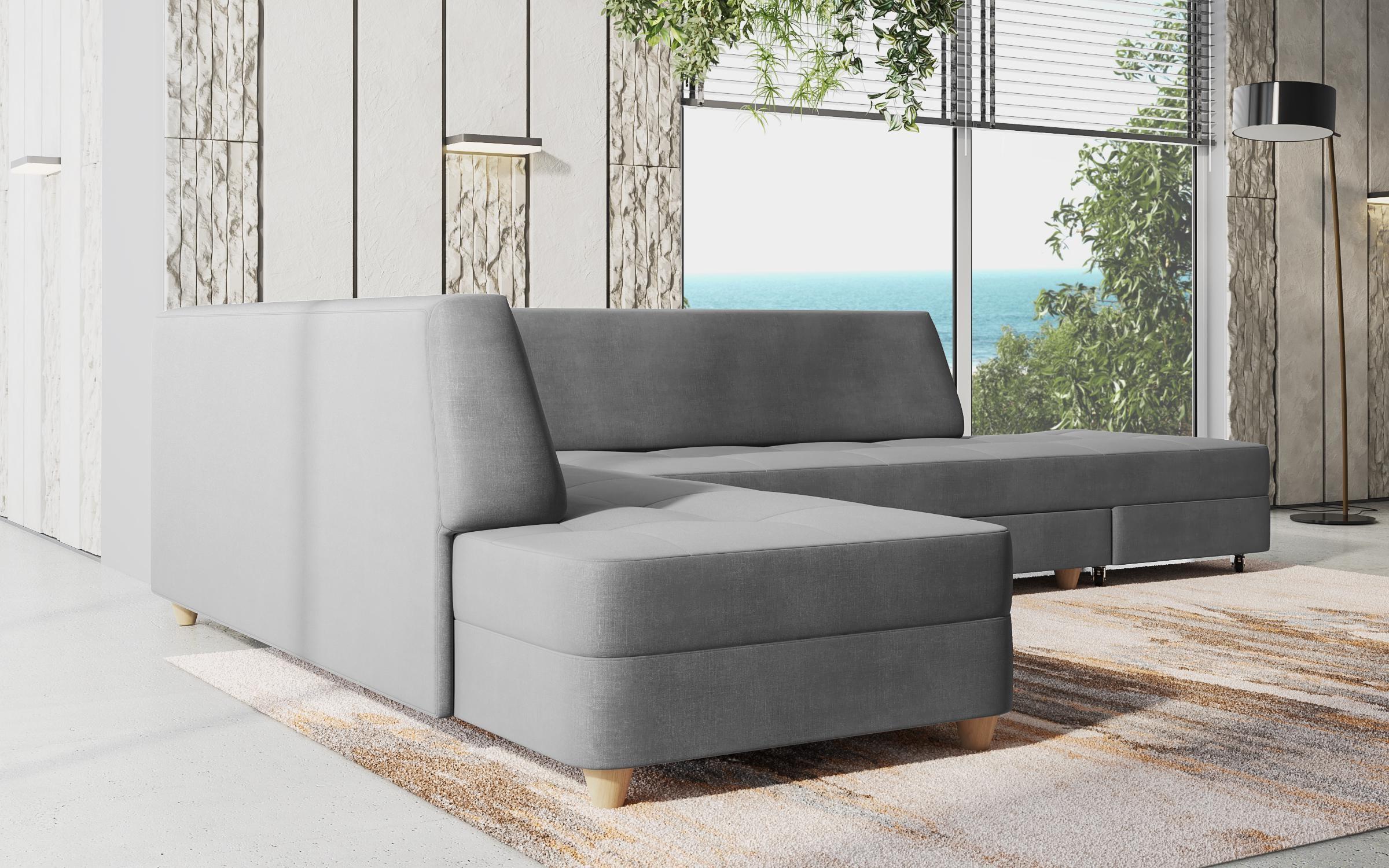Coltar Bluevel, gri deschis  3