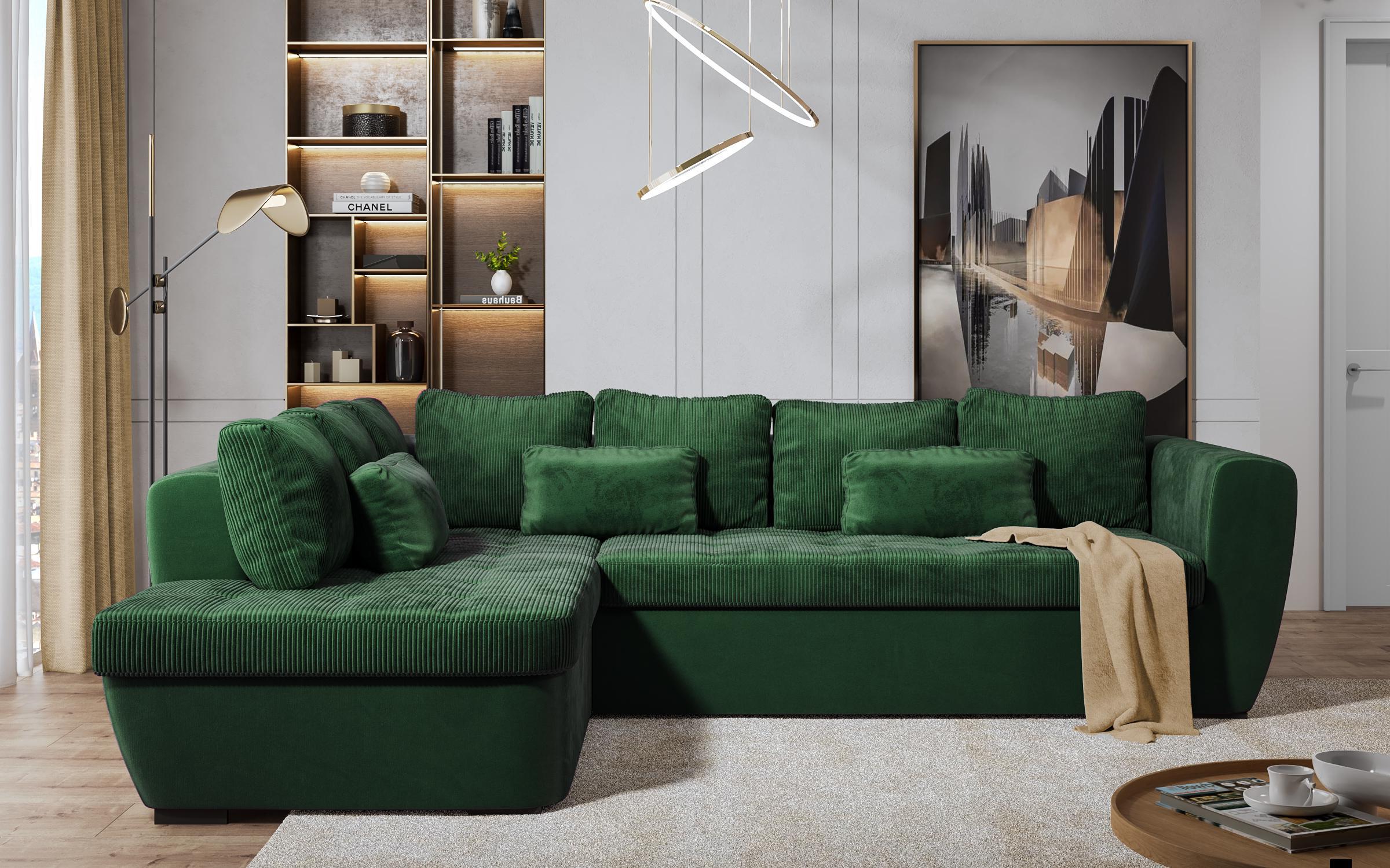 Coltar extensibil Las Vegas Premium, verde  1