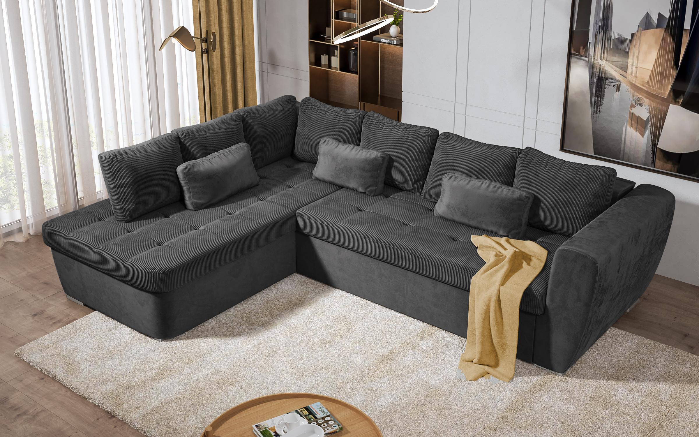 Coltar extensibil Las Vegas Premium, gri inchis  5
