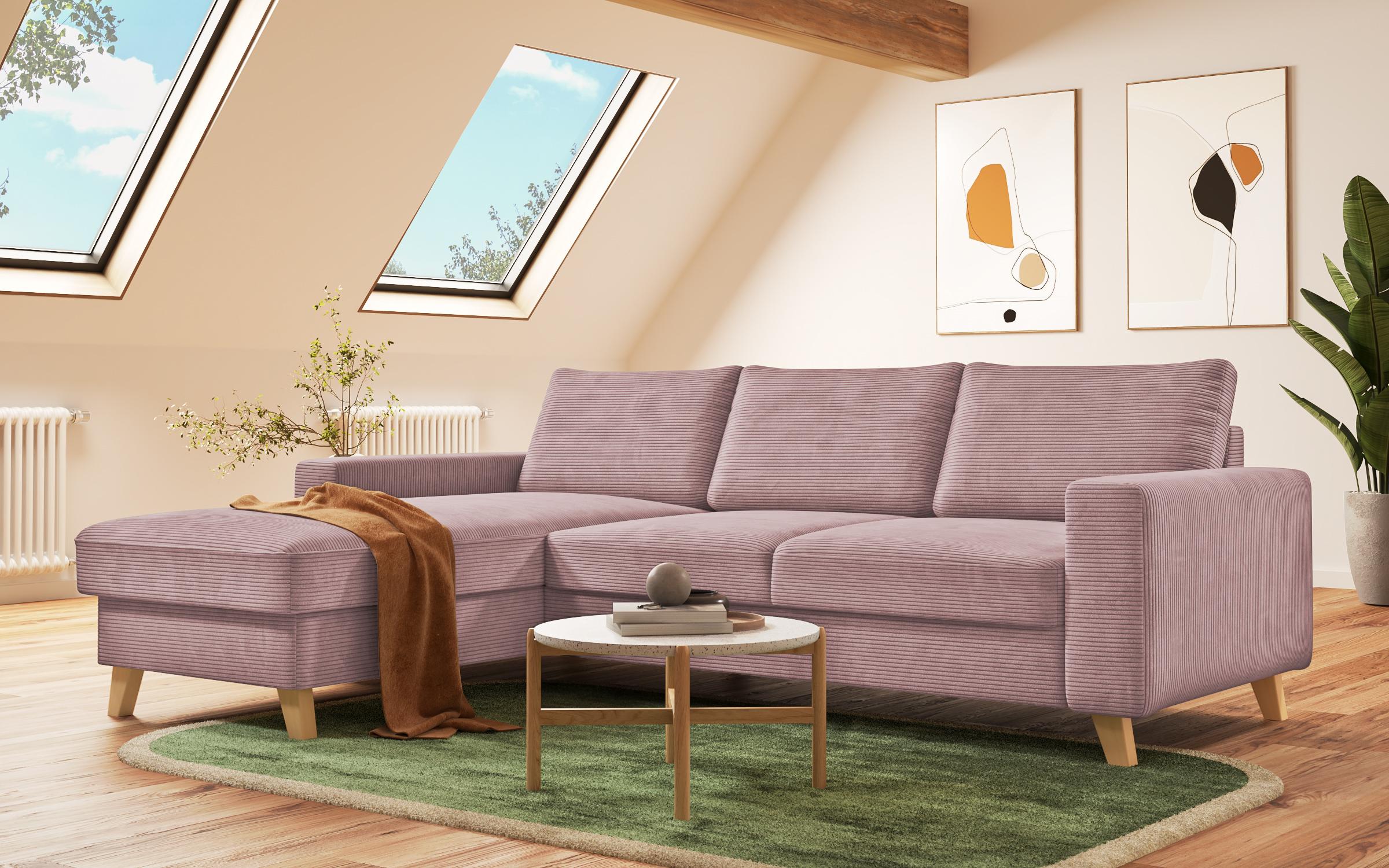 Coltar extensibil Marden, roz  8