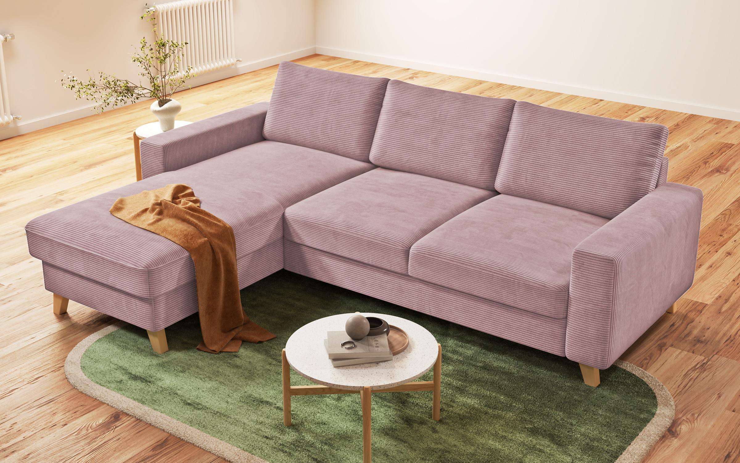 Coltar extensibil Marden, roz  4