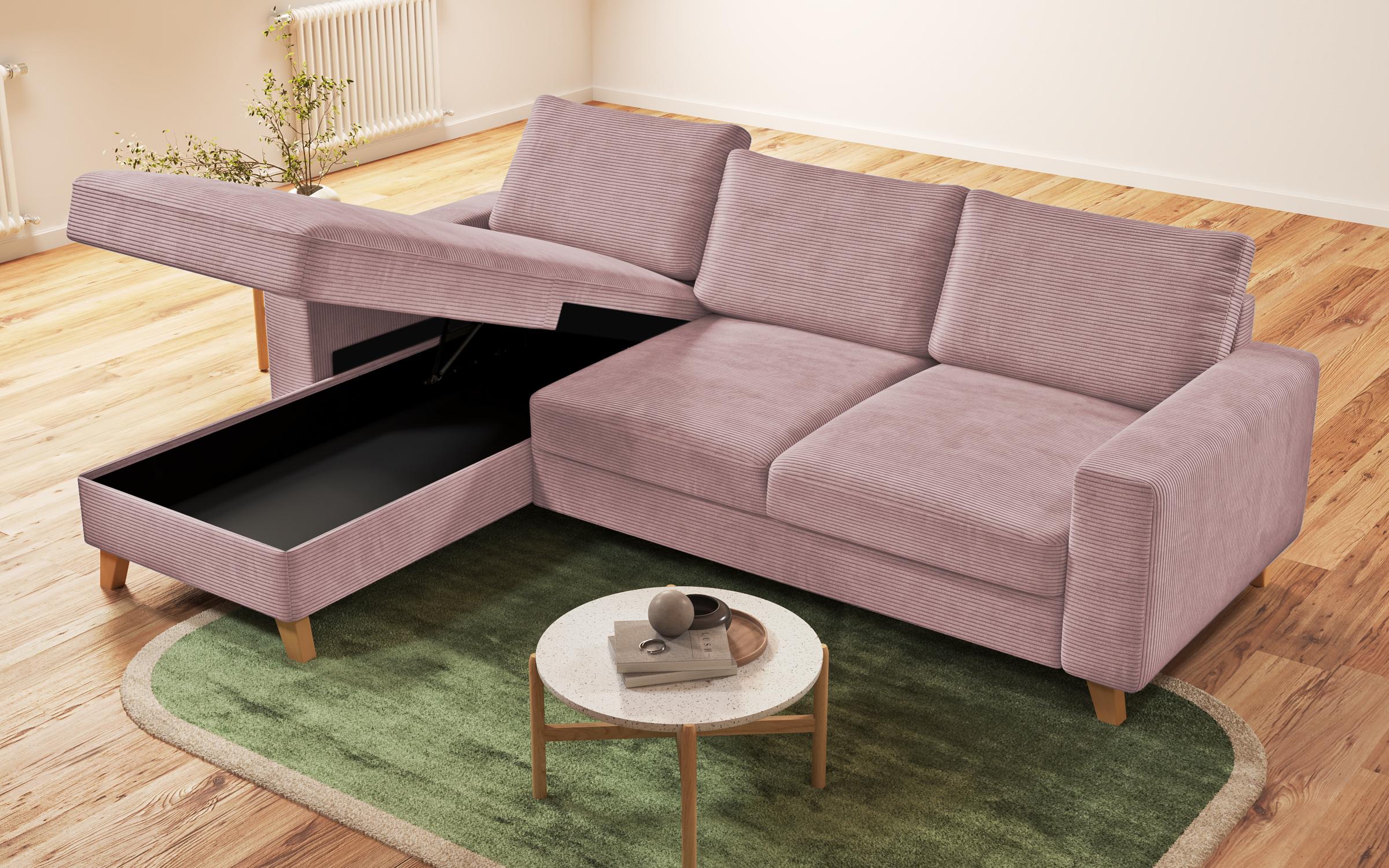 Coltar extensibil Marden, roz  6