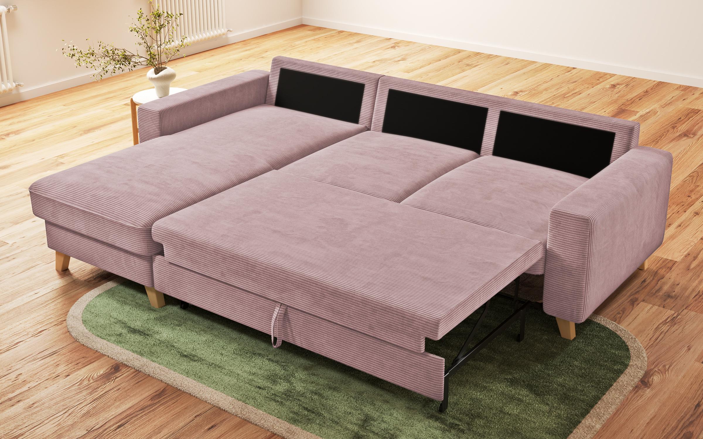 Coltar extensibil Marden, roz  8