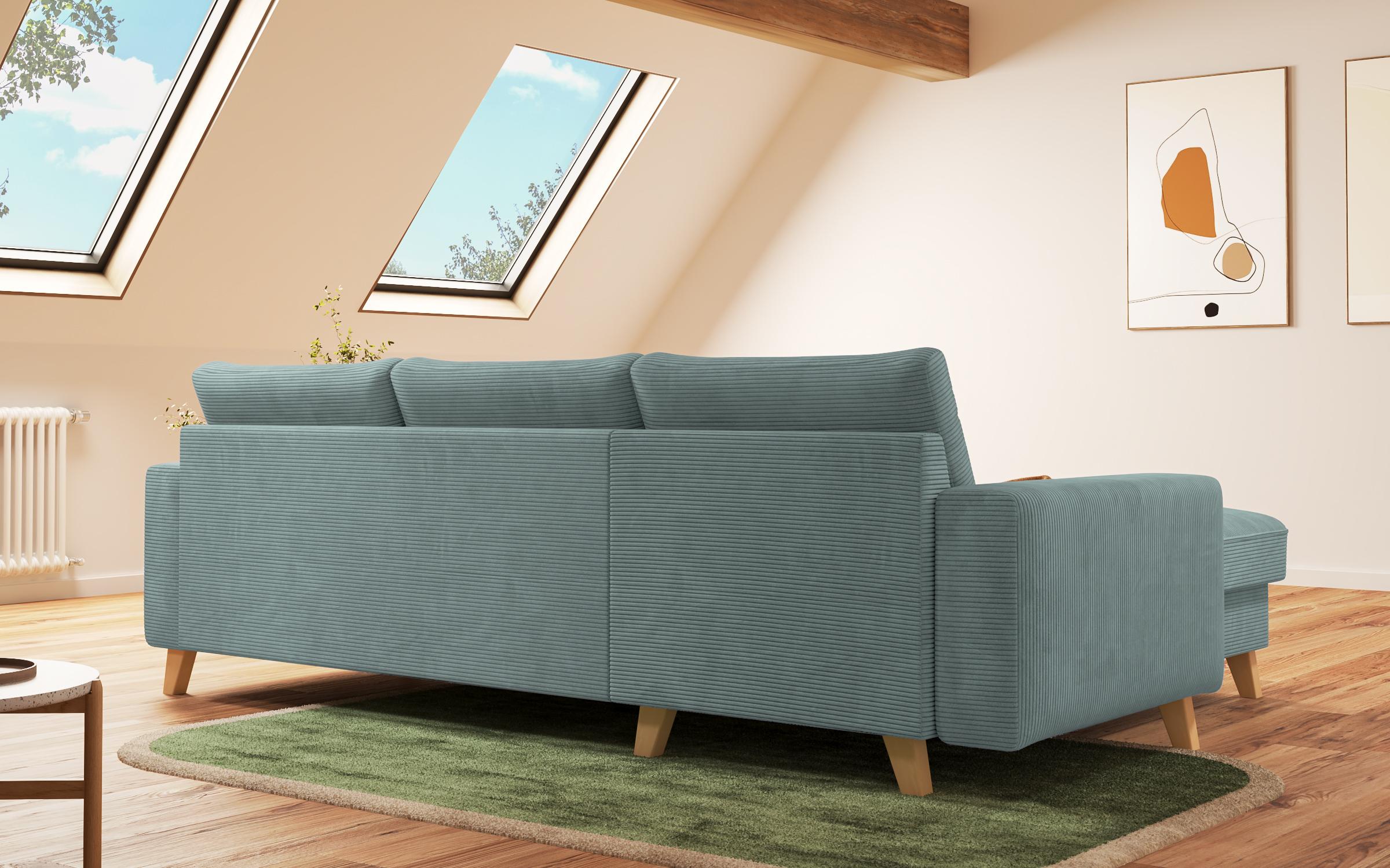 Coltar extensibil Marden, menta  6