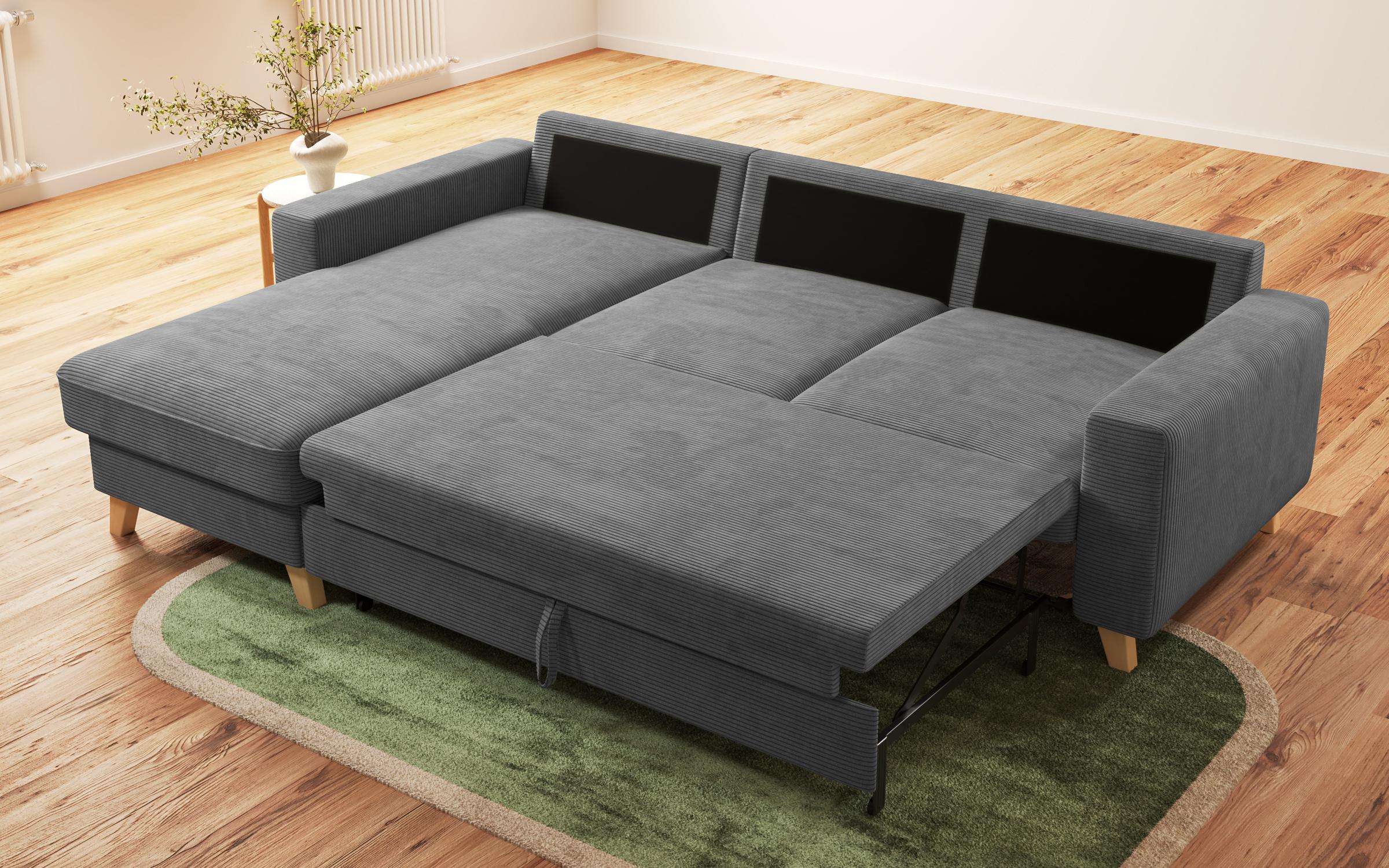 Coltar extensibil Marden, gri inchis  8