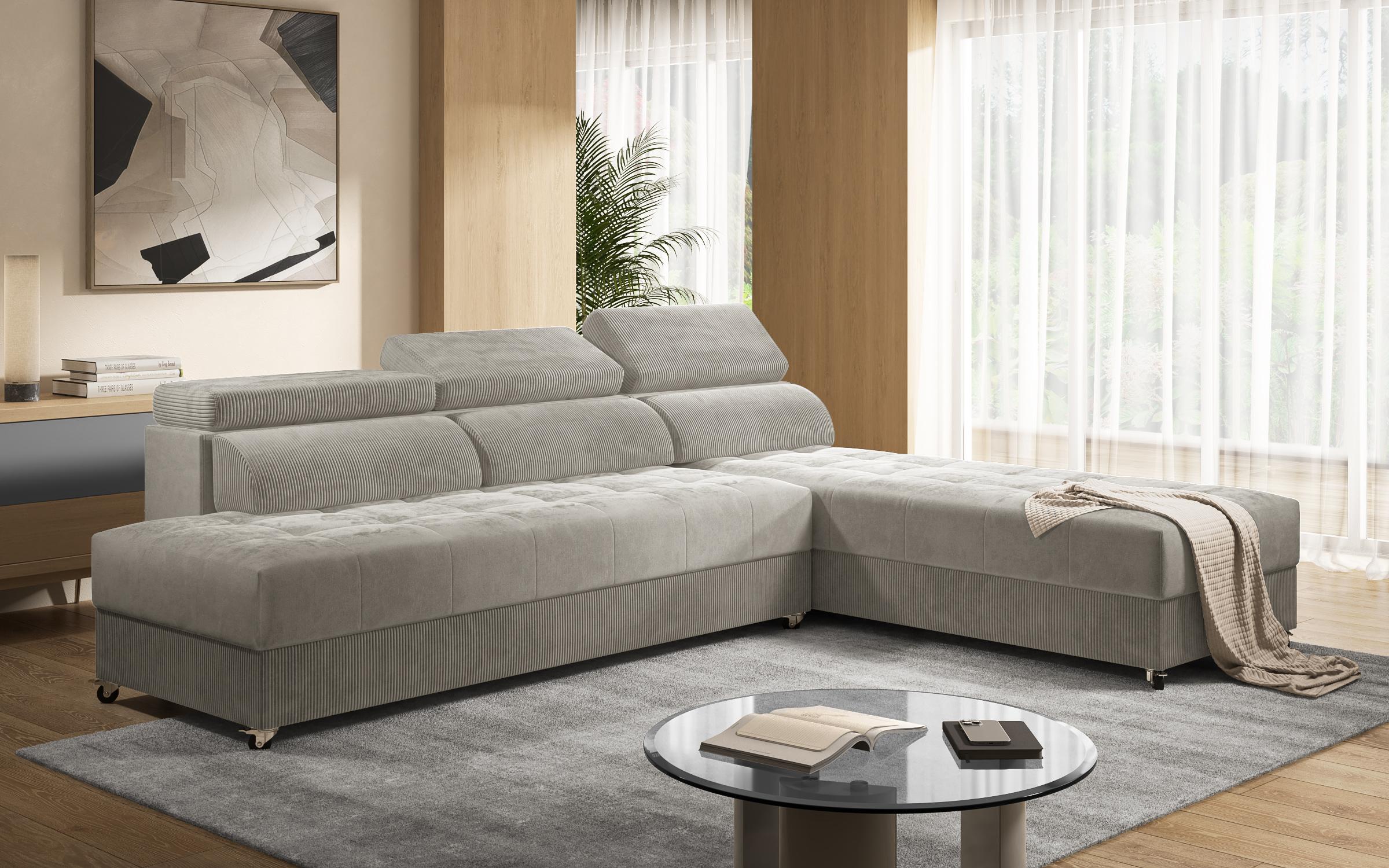 Coltar de living Mareti, bej  3