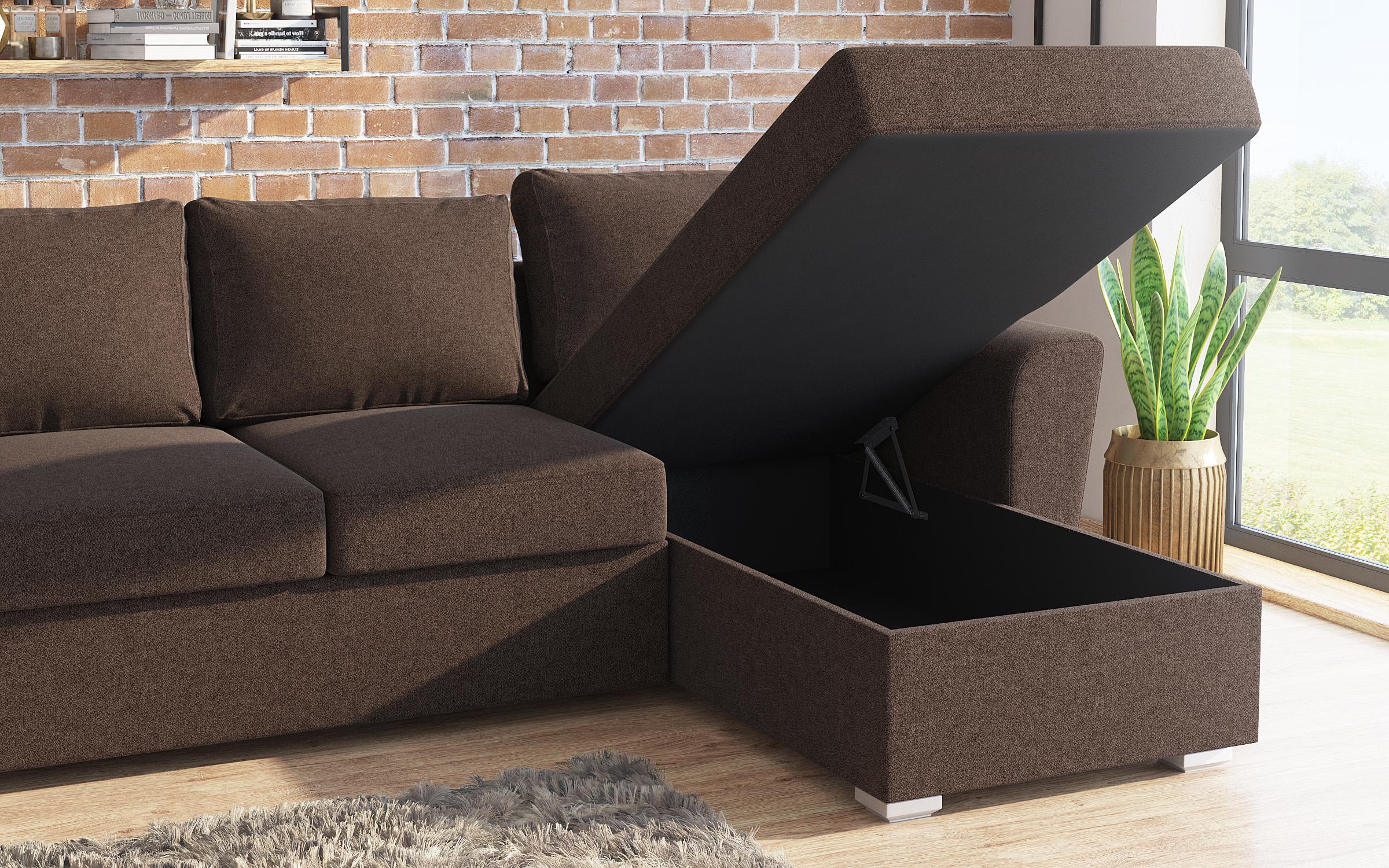 Coltar extensibil Michelangelo, maro inchis  5